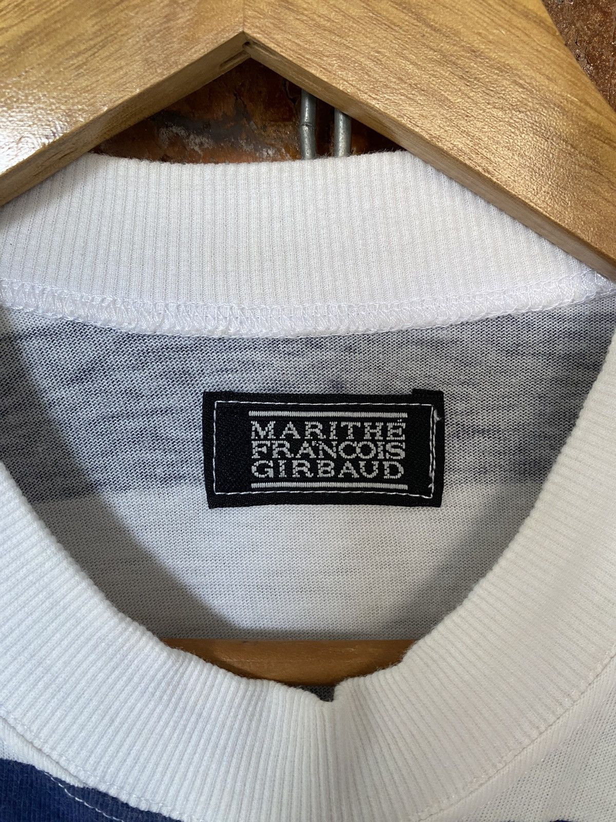 Marithe + Francois Girbaud 1990s Marithe Francois Girbaud embroidered Border stripes Size US M / EU 48-50 / 2 - 8 Thumbnail