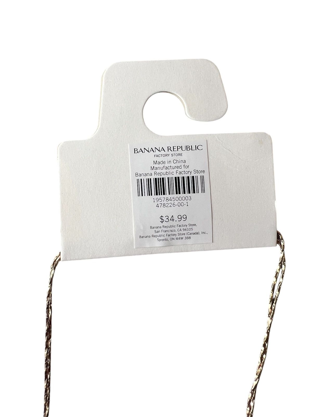 Banana Republic Banana Republic Pearl and Gold Tone Layered Necklace NWT Size ONE SIZE - 3 Thumbnail