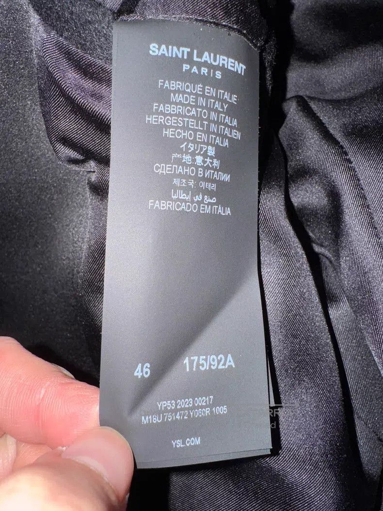 Other Saint Laurent Paris Smoking Double-breasted Tweed Coat Size US S / EU 44-46 / 1 - 8 Thumbnail