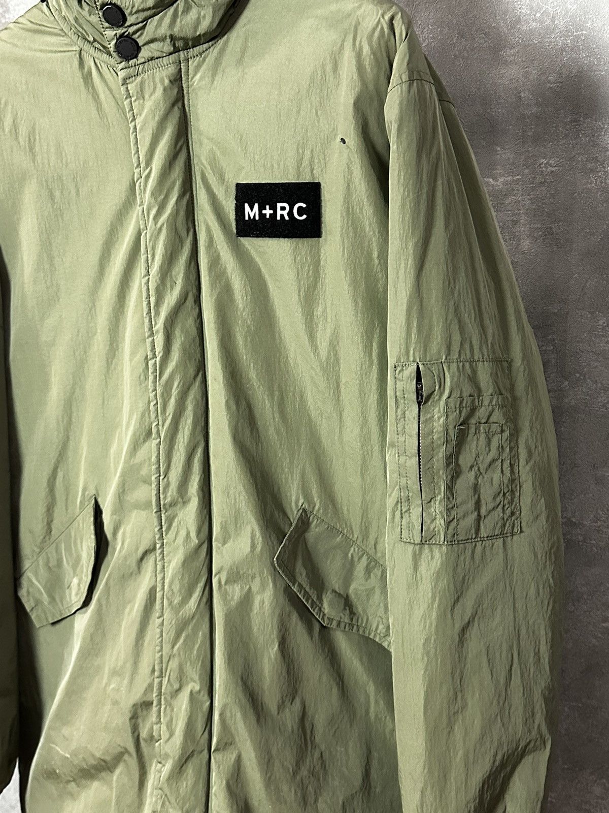M+Rc Noir M+RC Noir Green Full Zip Insulated Big Logo Hooded Jacket Size US M / EU 48-50 / 2 - 7 Thumbnail
