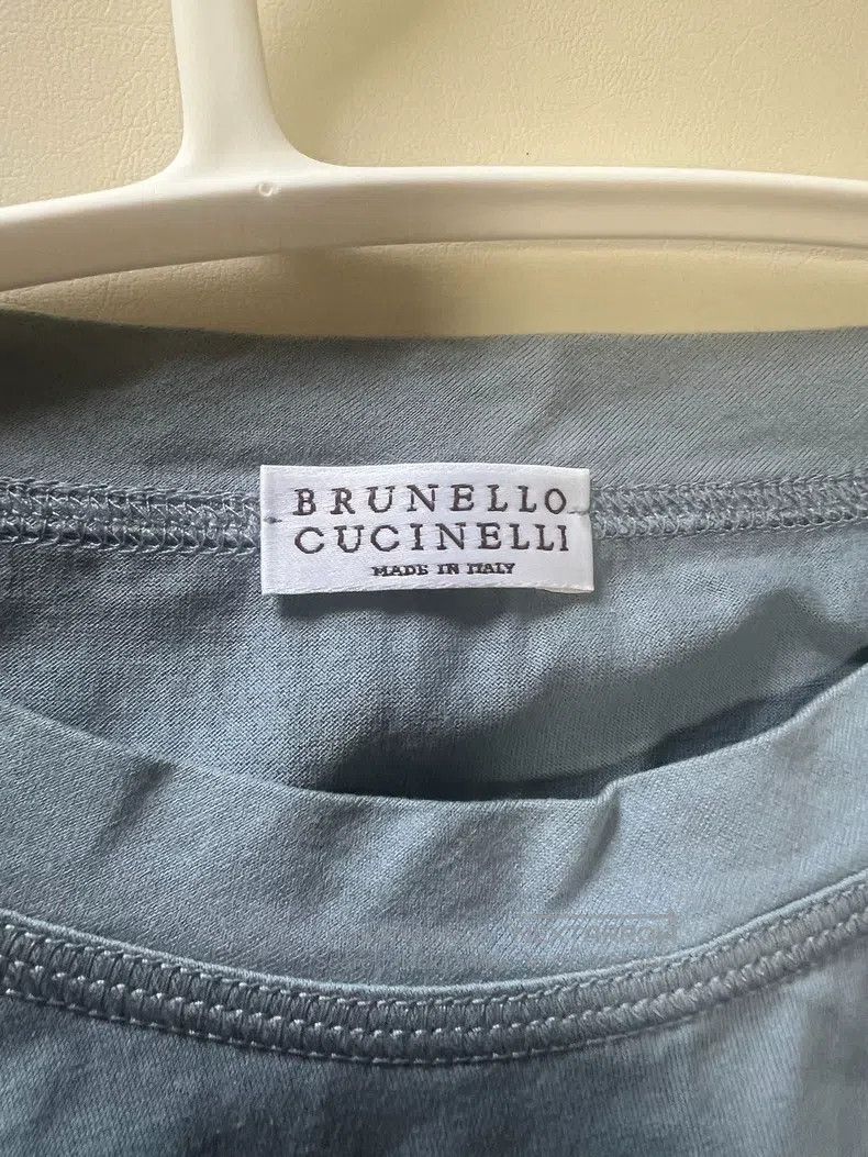 Brunello Cucinelli Brunello Cucinelli Short Sleeve Shirt Size S / US 4 / IT 40 - 2 Thumbnail