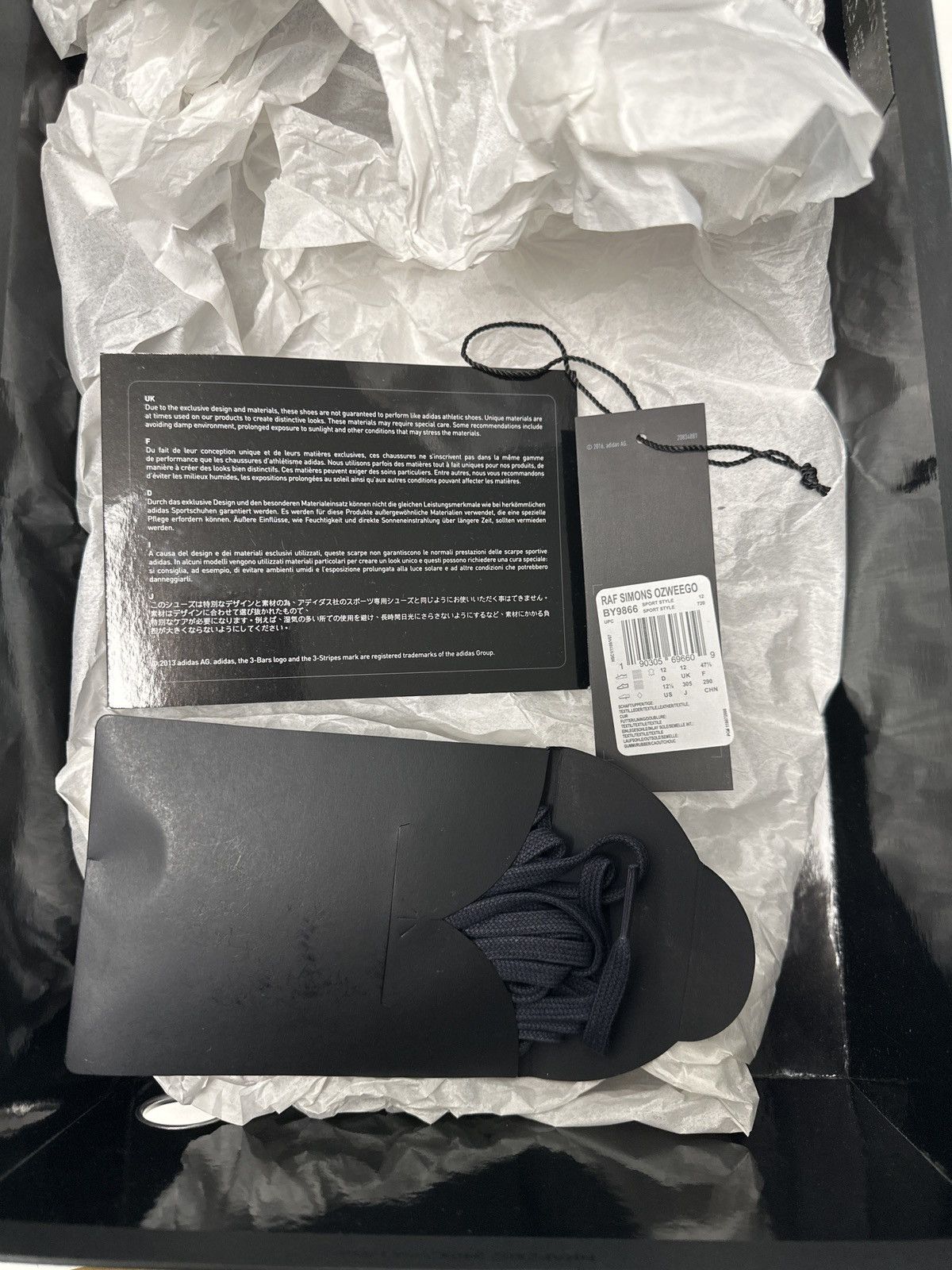 Adidas × Raf Simons Raf Simons ozweego 2 size 12.5 Size US 12.5 / EU 45-46 - 11 Thumbnail