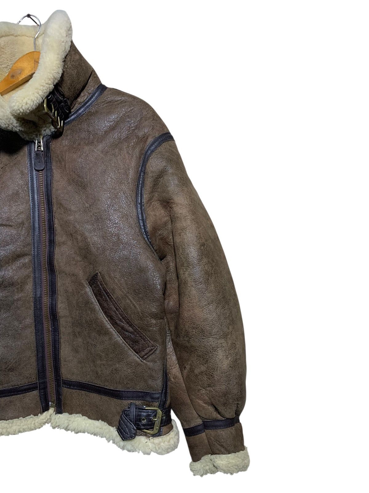 Avirex 🔥VTG AVIREX LTD SHEEPSKIN LEATHER JACKET TYPE B3 Size US M / EU 48-50 / 2 - 4 Thumbnail