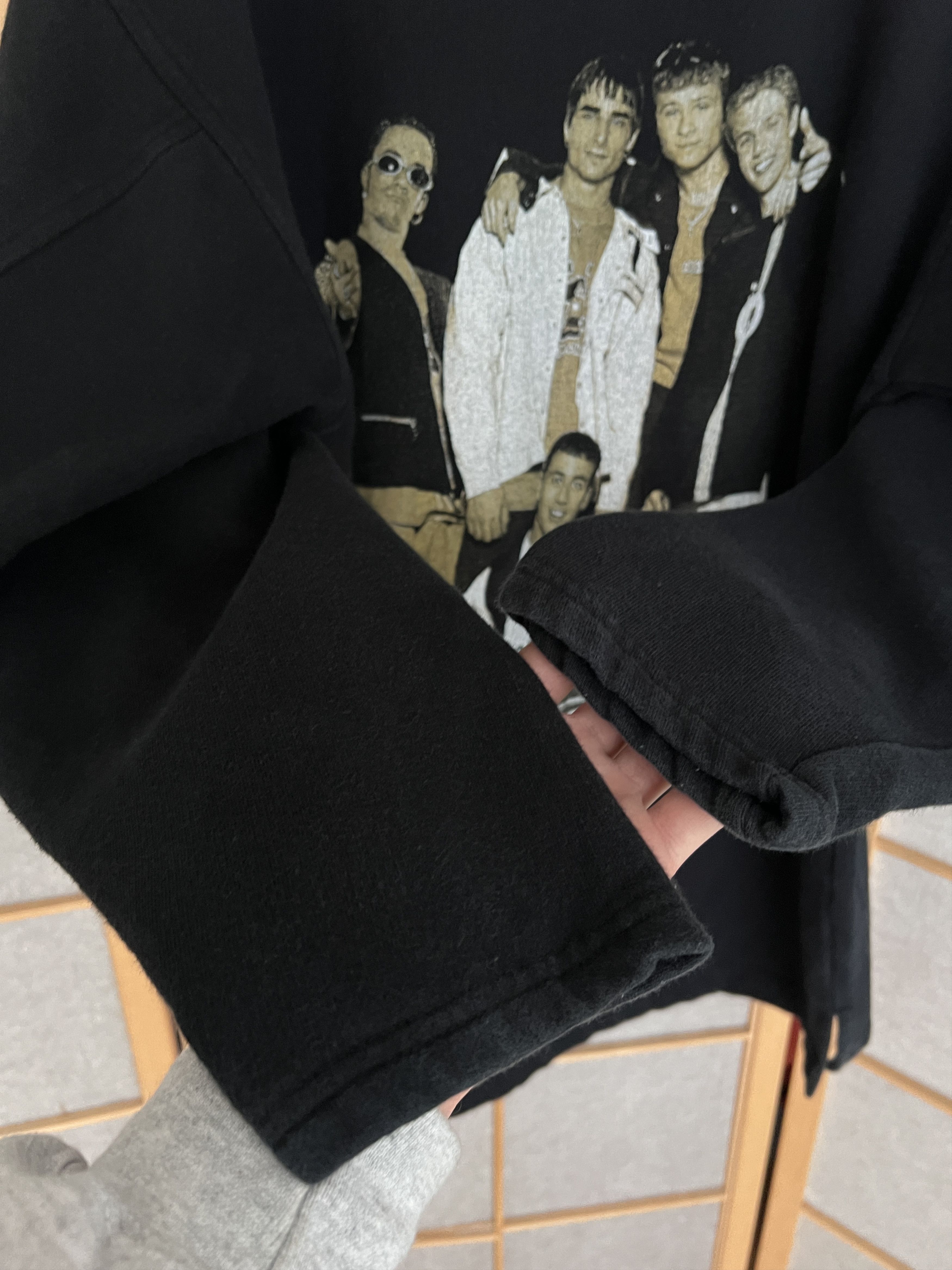 Rare 1996 Backstreet Boys sweatshirt concert tour jersey pop