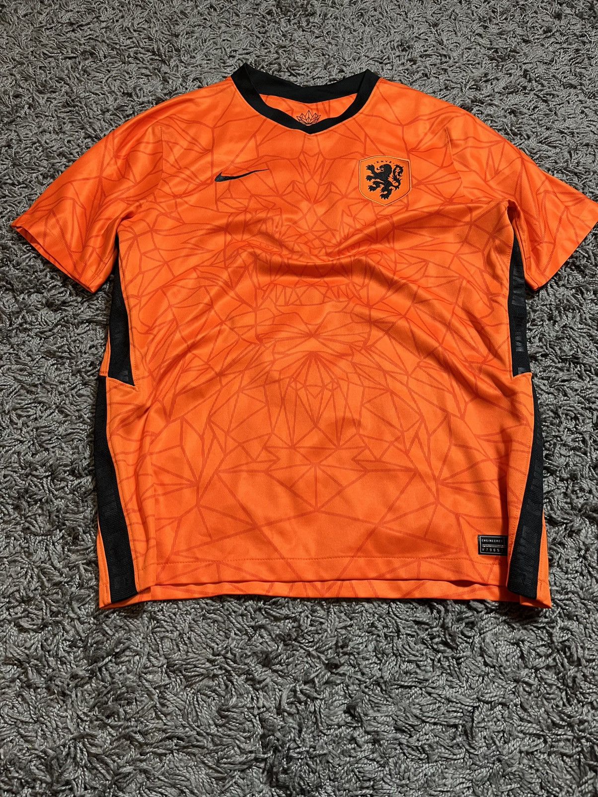 Nike NIKE NETHERLANDS 2020/21 TRIKOT SOCCER JERSEY SIZE L Size US L / EU 52-54 / 3 - 2 Thumbnail