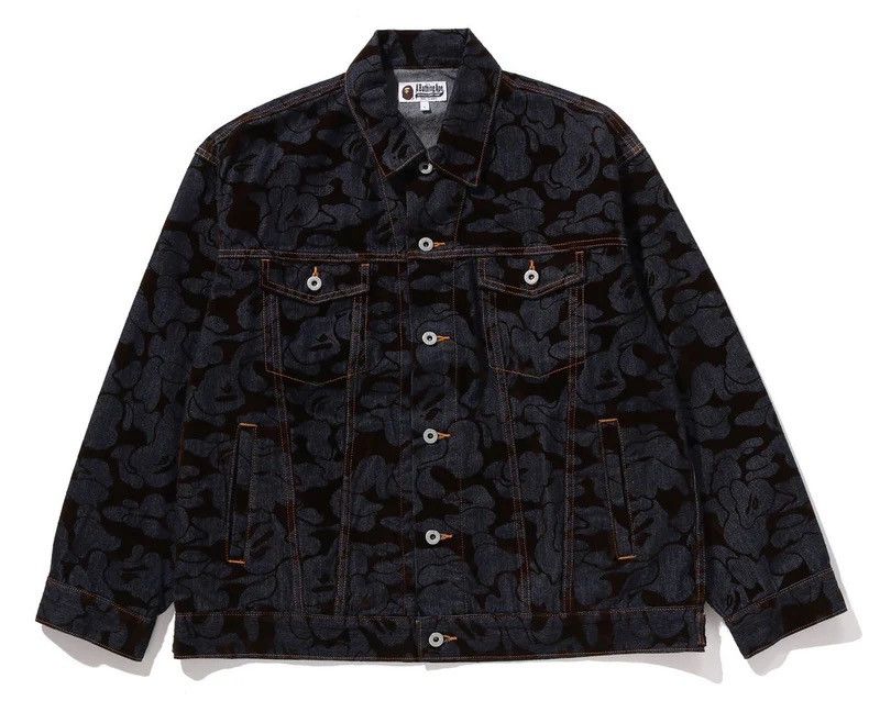 Bape Bape Denim Jacket Size ONE SIZE - 1 Thumbnail