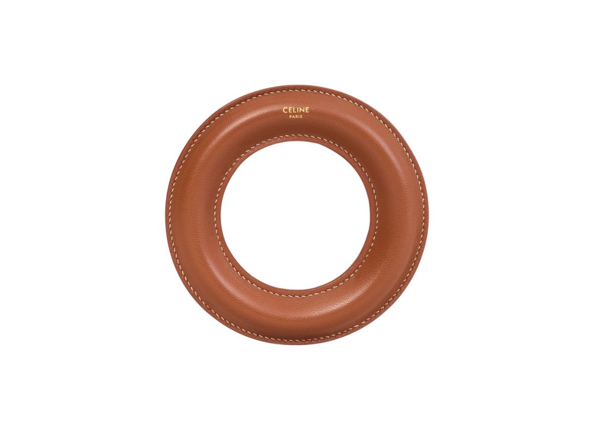 Celine o1bcso1str0925 461HD3LBS Size: OS / Bangle in Tan Size ONE SIZE - 1 Thumbnail