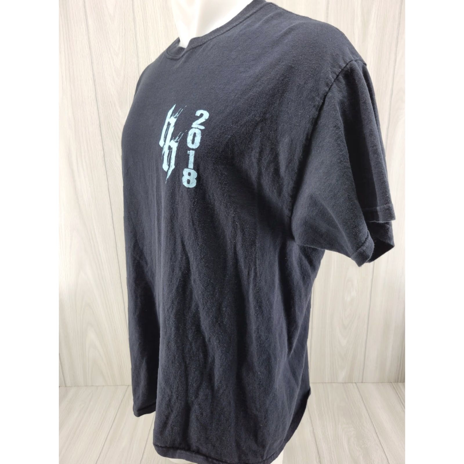 Gildan Hellbilly Hollow Haunted House 2018 Vincent, AL Men's Shirt Black Size XL Size US XL / EU 56 / 4 - 3 Thumbnail