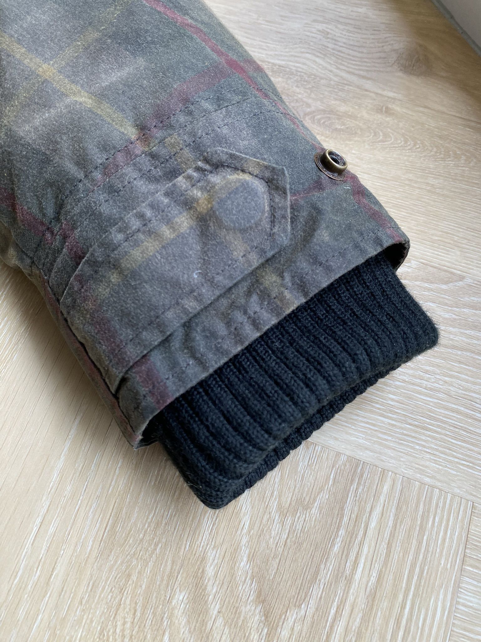 NN07 Waxed Check Coat - British Millerain Fabric Size US XL / EU 56 / 4 - 5 Thumbnail