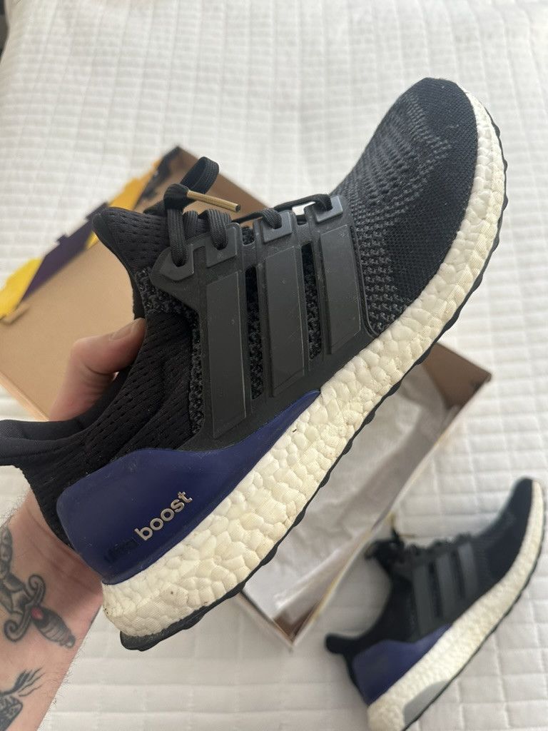 Adidas Adidas UltraBoost 1.0 OG Anniversary Black / Purple B27171 Size US 12 / EU 45 - 9 Thumbnail