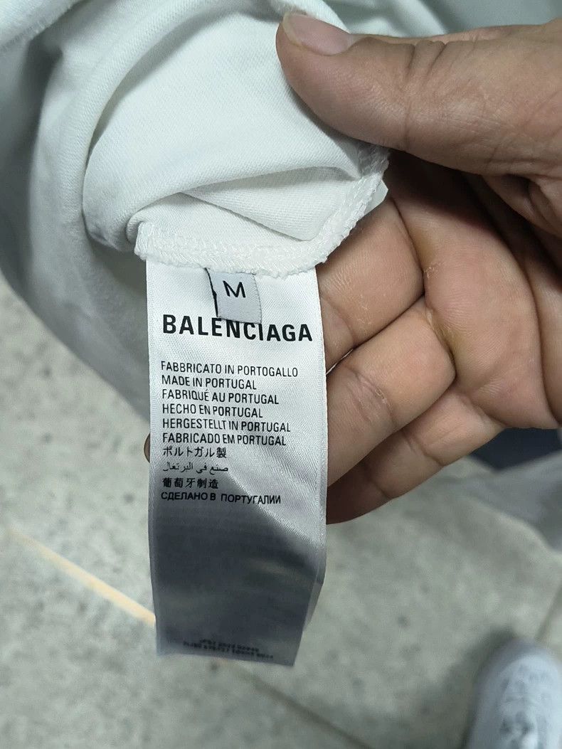 Other Balenciaga White short-sleeve T-shirt Size US M / EU 48-50 / 2 - 5 Thumbnail