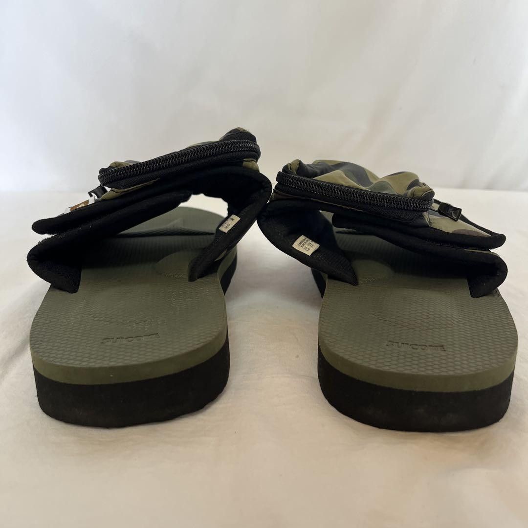 Bape × Suicoke OG-276APE Pock-Ape Camo Slides Size US 10 / EU 43 - 5 Thumbnail