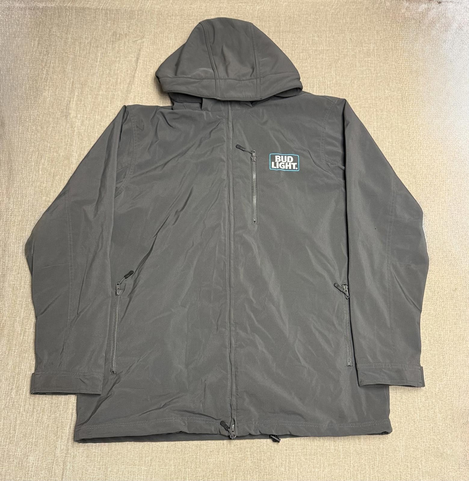Other Bud Light Embroidered Softshell Hooded Jacket Size US XXL / EU 58 / 5 - 1 Thumbnail