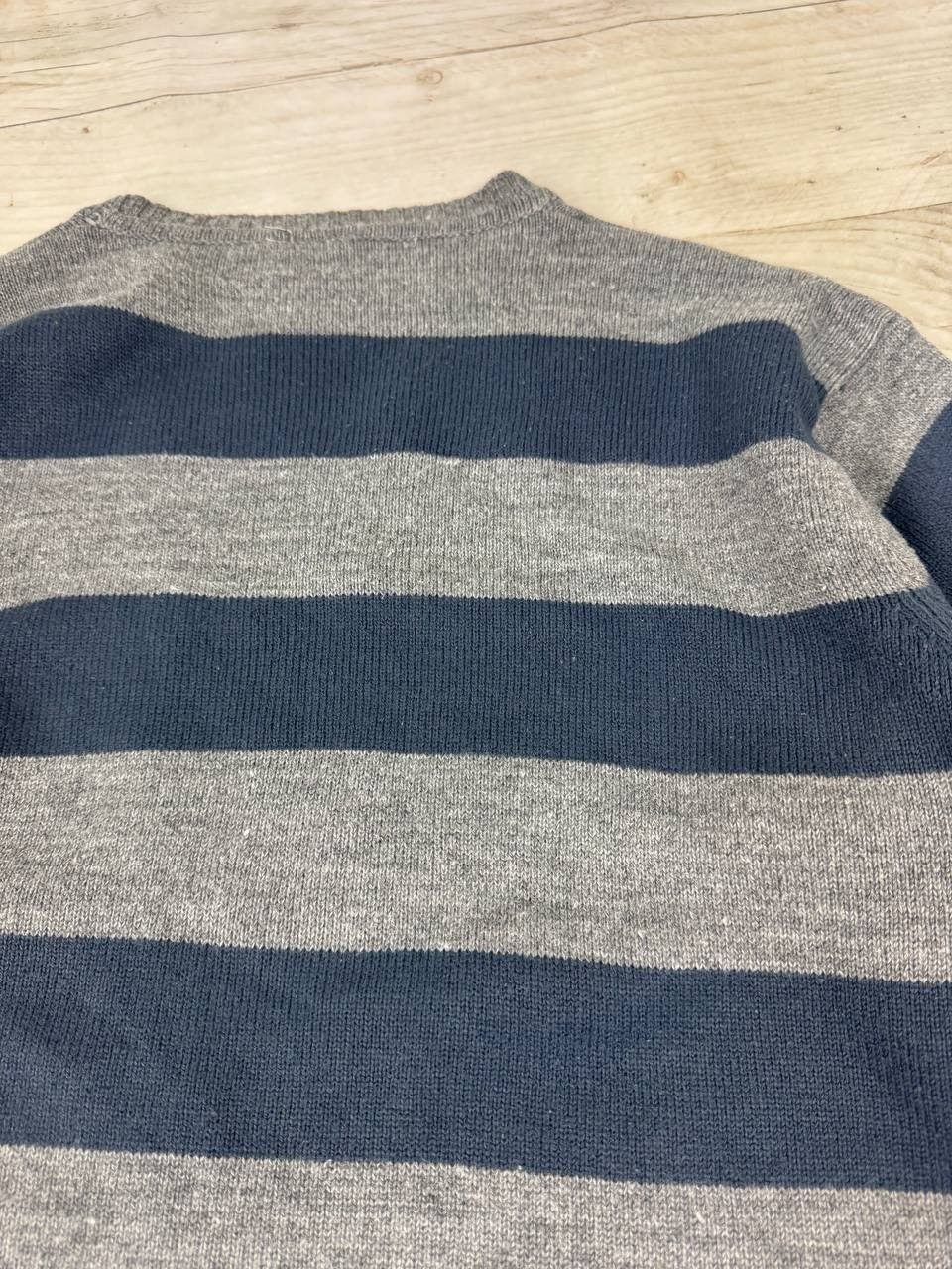 Dolce & Gabbana Vintage Dolce Gabbana Big Logo Knit Sweater Striped Size US M / EU 48-50 / 2 - 21 Thumbnail
