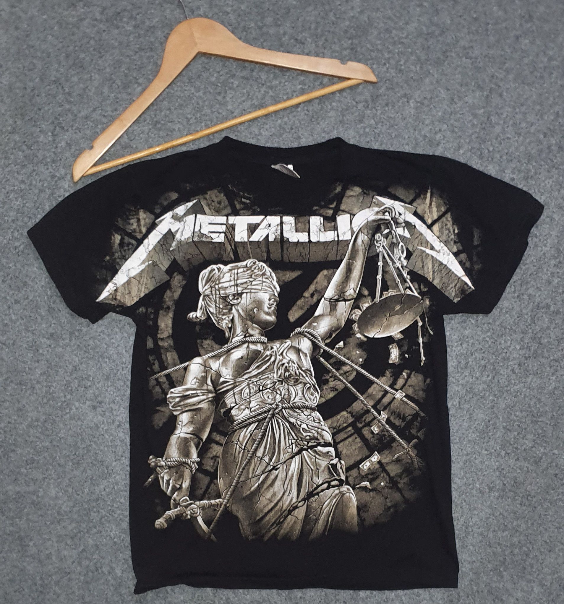 Other Metallica And Justice for All 90s Album Cover Rock Band Size US M / EU 48-50 / 2 - 1 Thumbnail
