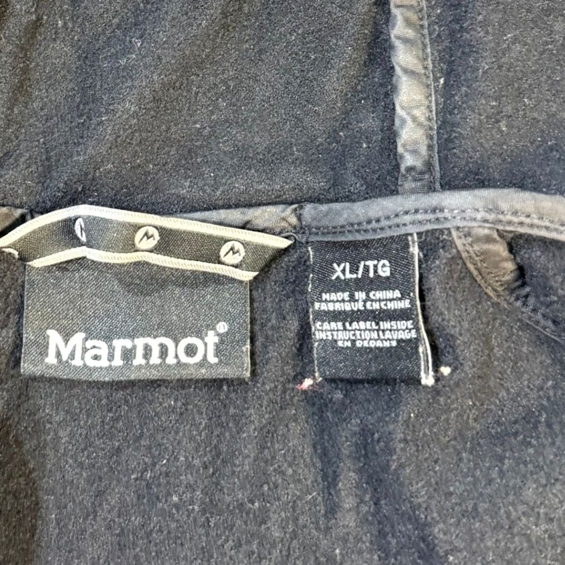 Marmot Marmot M3 Men's Full Zip Jacket XL Black Nylon Microfiber Polyester Lining Hooded Softshell Coat Outdoor Winter Casual Zip Mens XL Black Size US XL / EU 56 / 4 - 4 Thumbnail