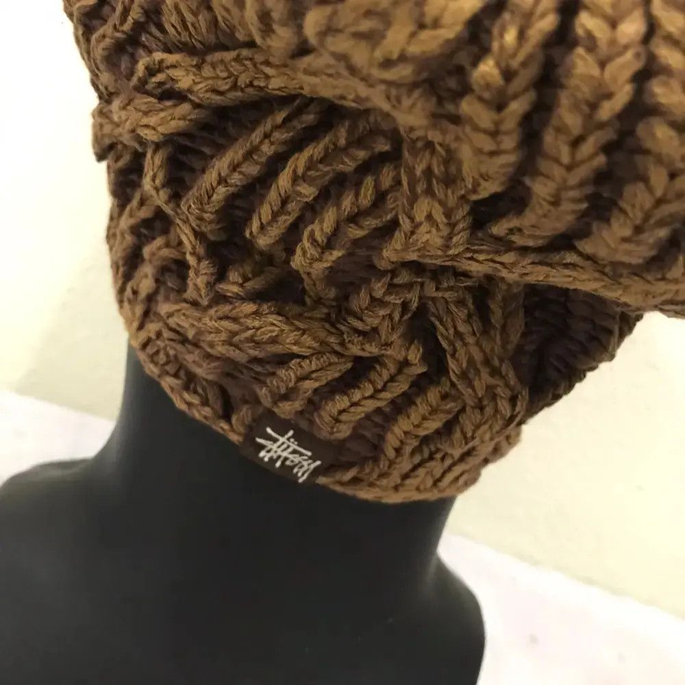 Stussy Stussy Rare Design Knit Beanie Hat Size ONE SIZE - 6 Thumbnail