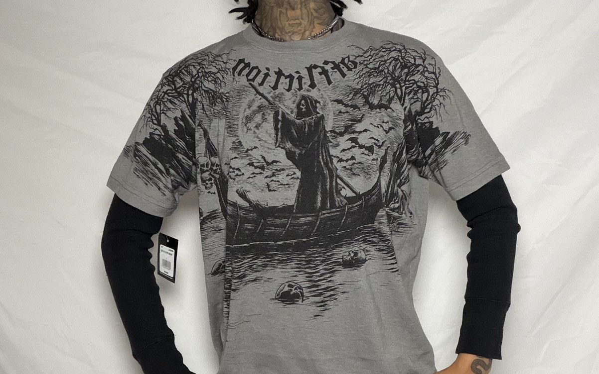 Affliction Affliction River Styx Tee Shirt Size US L / EU 52-54 / 3 - 3 Thumbnail