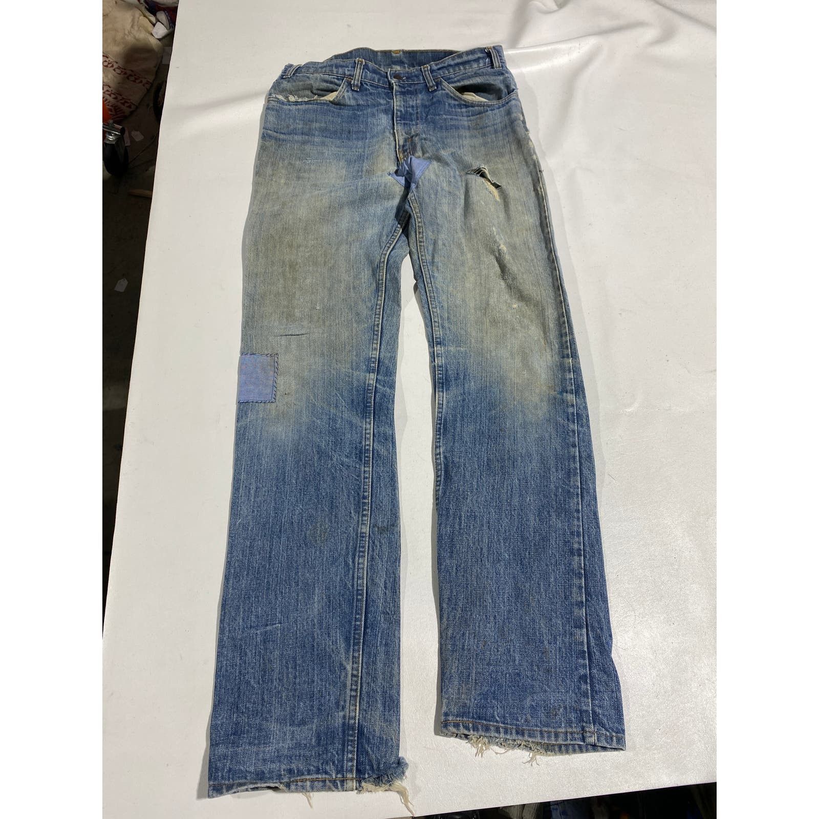 70's 80's Vintage Levi's jeans sz 32x34 Orange Tabs