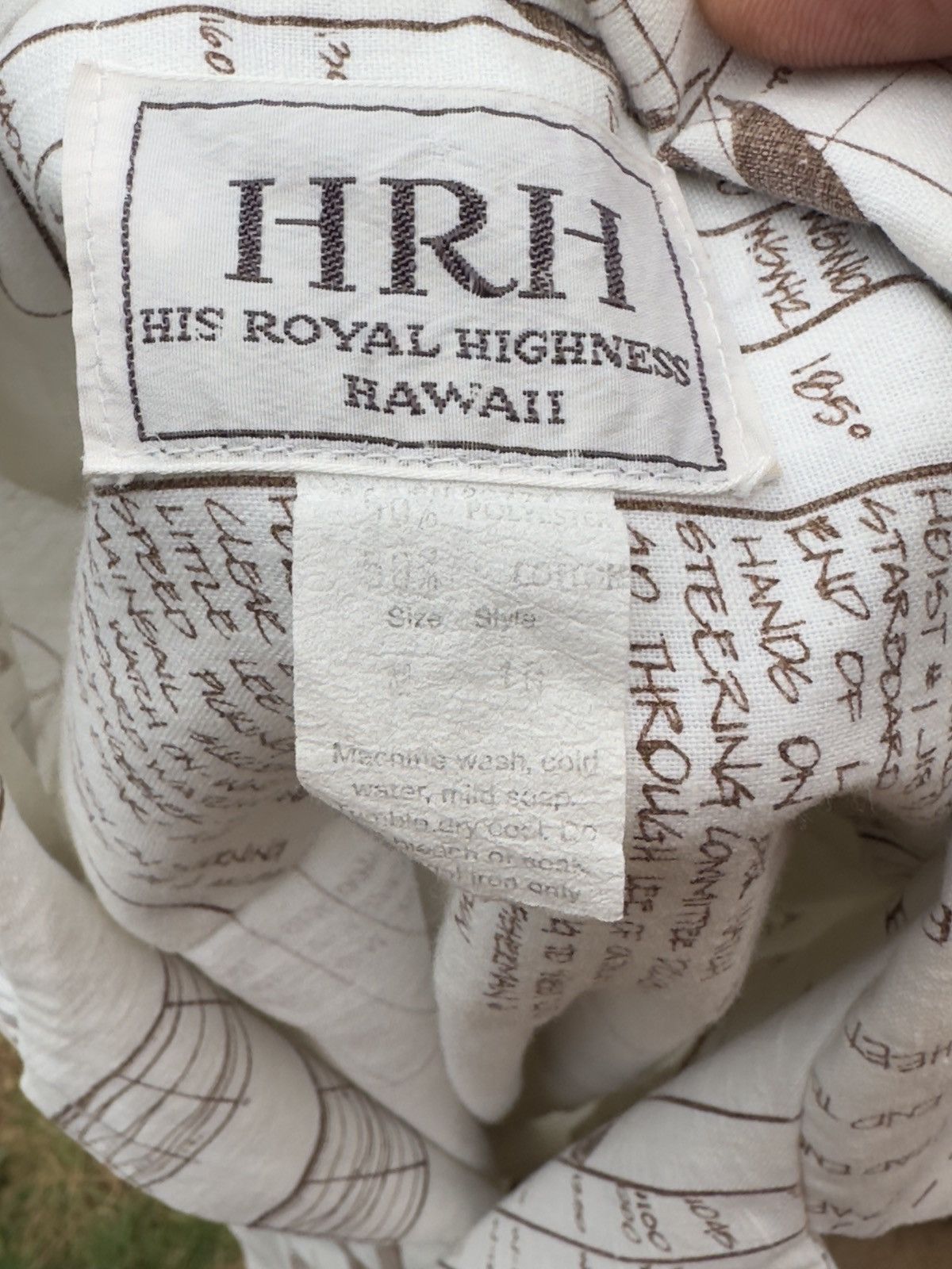 Other VTG HRH His Royal Highness Hawaii Schooner Boat Men's M Size US M / EU 48-50 / 2 - 4 Thumbnail