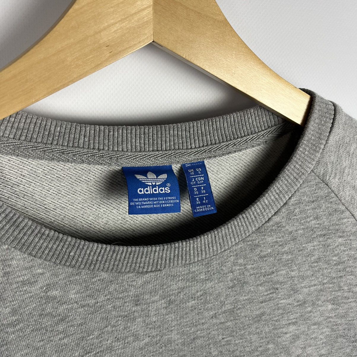 Adidas Adidas Women’s Sweatshirt Big Trefoil Logo Striped Y2K Size S / US 4 / IT 40 - 3 Thumbnail