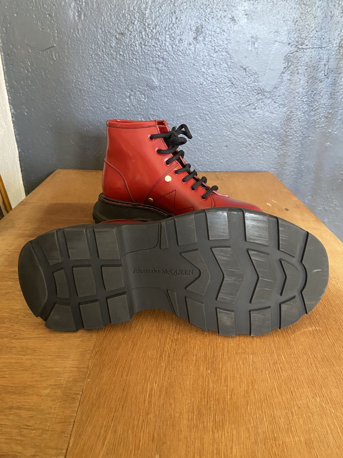 Alexander McQueen tread lace-up boots Size US 9 / IT 39 - 7 Thumbnail