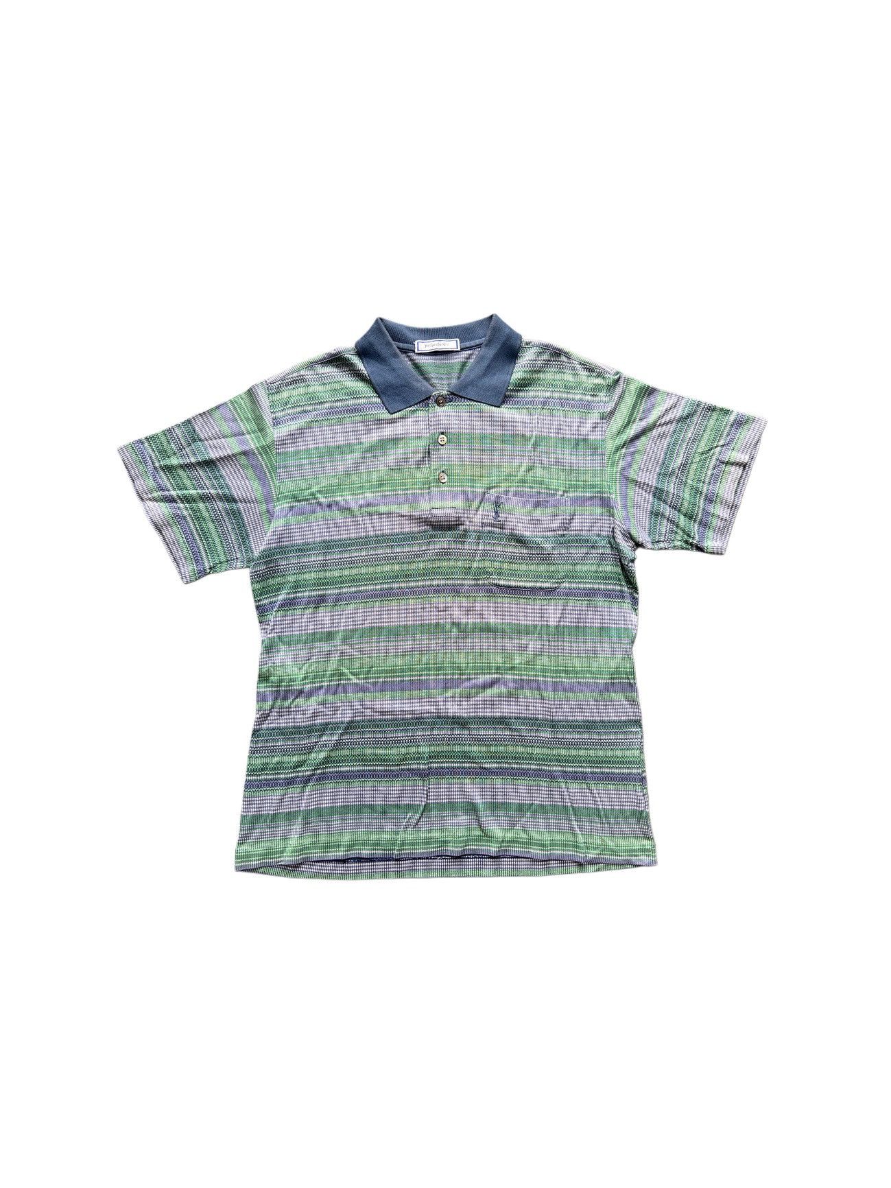 Vintage × Yves Saint Laurent Vintage YSL Yves Saint Laurent Polo Shirt Size US M / EU 48-50 / 2 - 1 Thumbnail