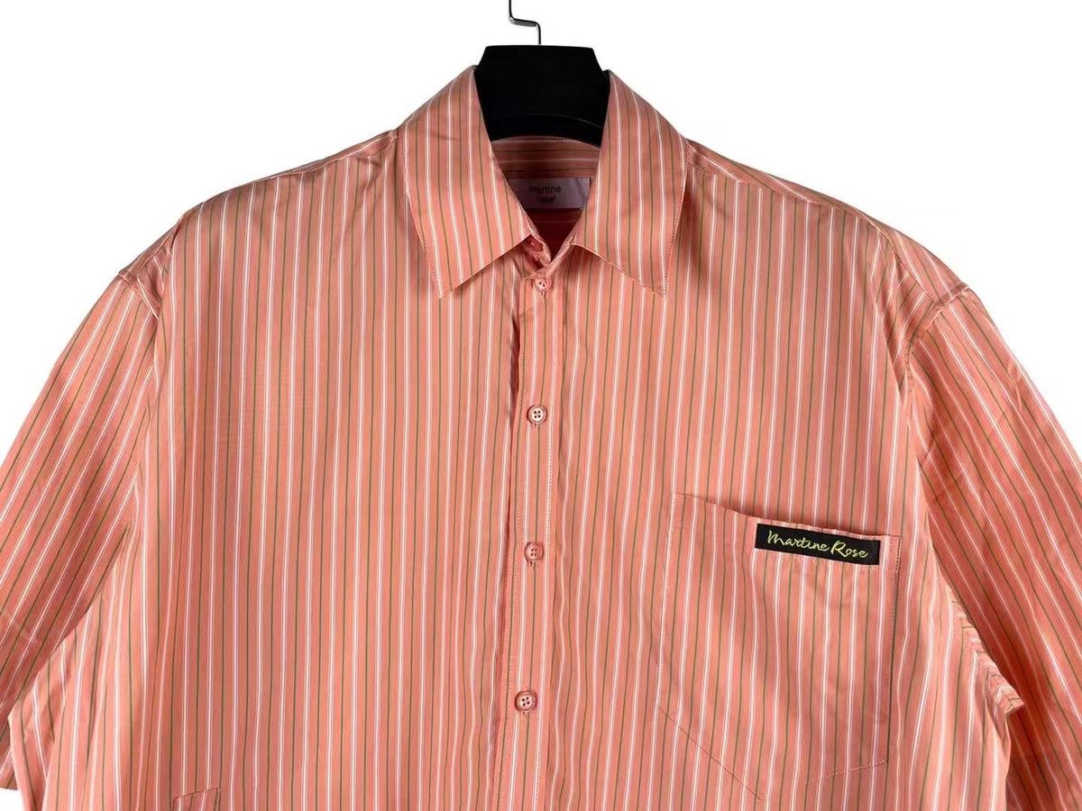 Martine Rose Martine Rose Striped Short-Sleeves Shirt Size US XS / EU 42 / 0 - 3 Thumbnail
