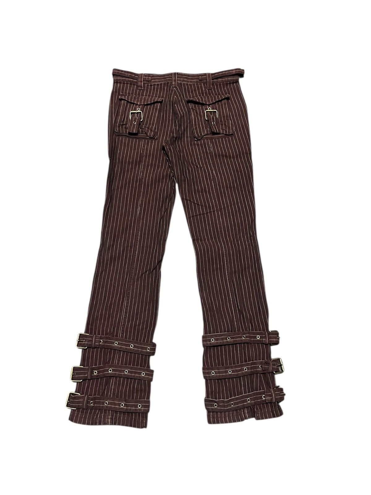Hysteric Glamour FakeDelic.Co Bondage Bootcut/Flare Pant Hickory Size US 27 - 1 Thumbnail