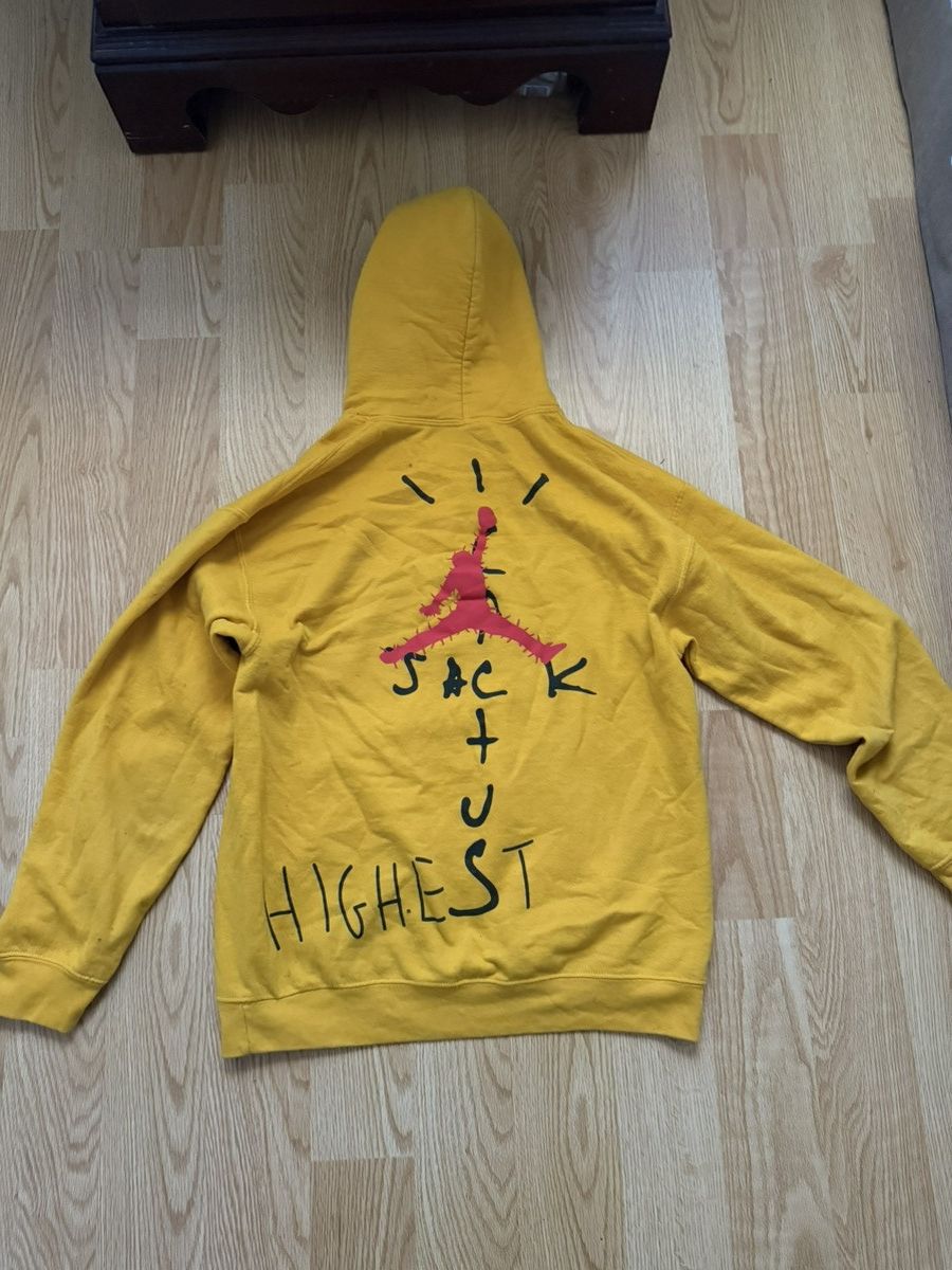 Travis Scott Travis Scott Cactus Jack Jordan Hoodie Size US M / EU 48-50 / 2 - 2 Thumbnail