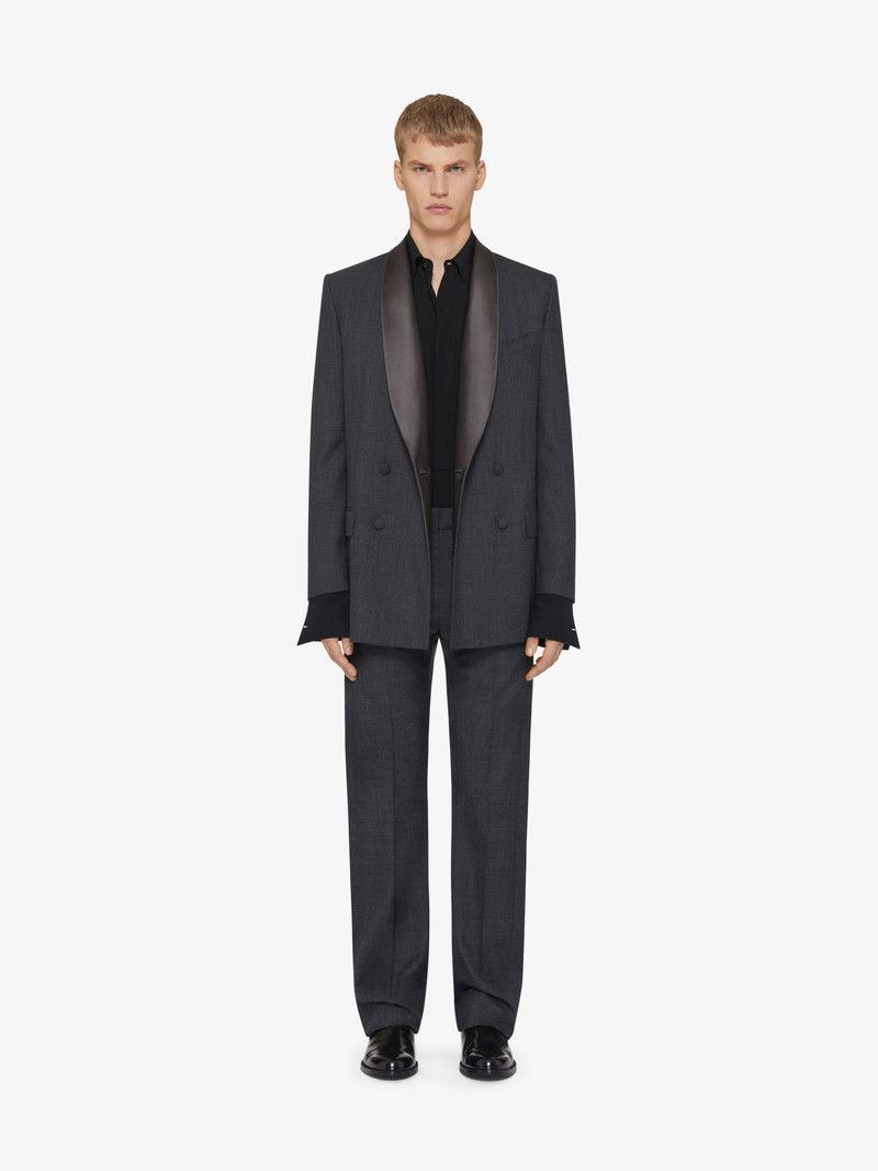 Givenchy o1n1vont0326 Double Breasted Jacket in Black Size US M / EU 48-50 / 2 - 2 Thumbnail