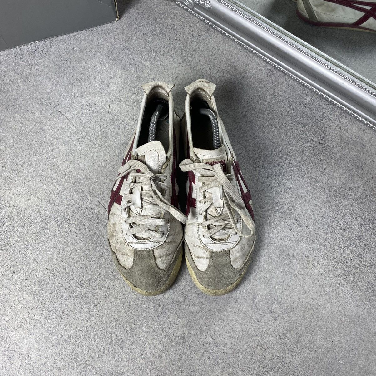Asics Vintage Asics Tiger Onitsuka Leather Sneakers Size US 8.5 / EU 41-42 - 4 Thumbnail
