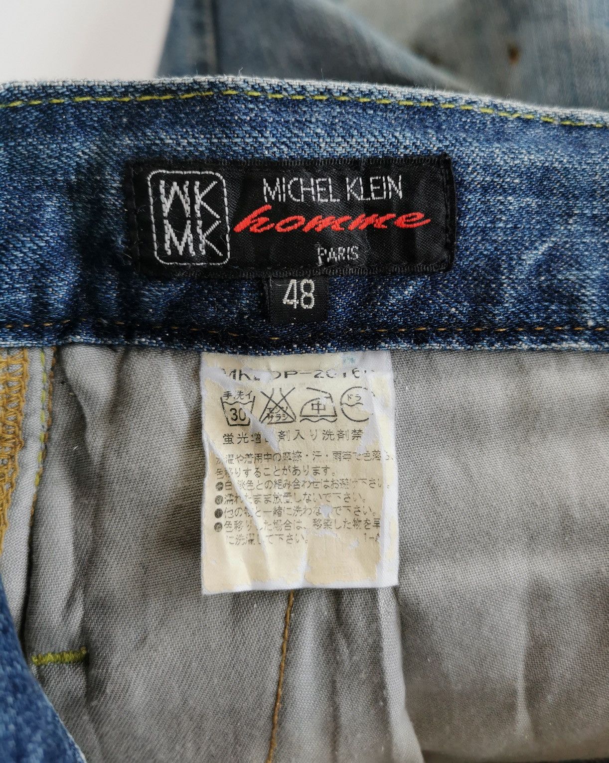 Michel Klein Multipocket Michel Klein Homme Japan Denim Jeans Size US 32 / EU 48 - 14 Thumbnail