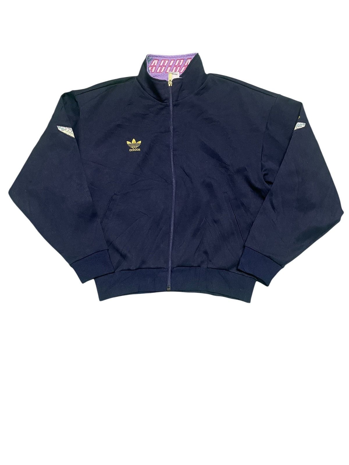 Adidas Vintage Adidas Zipper jacket Size US L / EU 52-54 / 3 - 1 Thumbnail