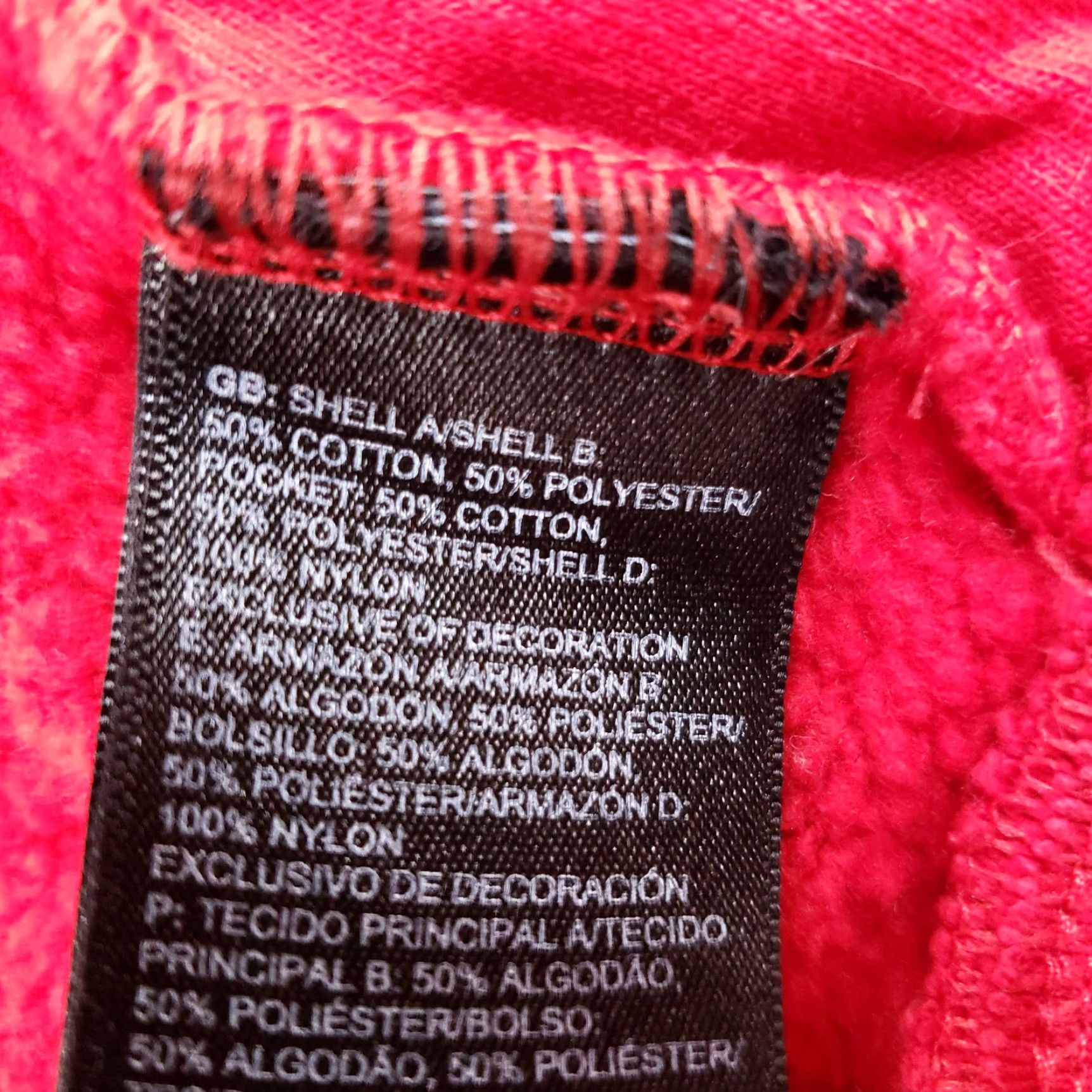 The North Face North Face Jacket Womens Medium Red Fleece Lined Full Zip Outdoor Hiking Collar Size M / US 6-8 / IT 42-44 - 7 Thumbnail