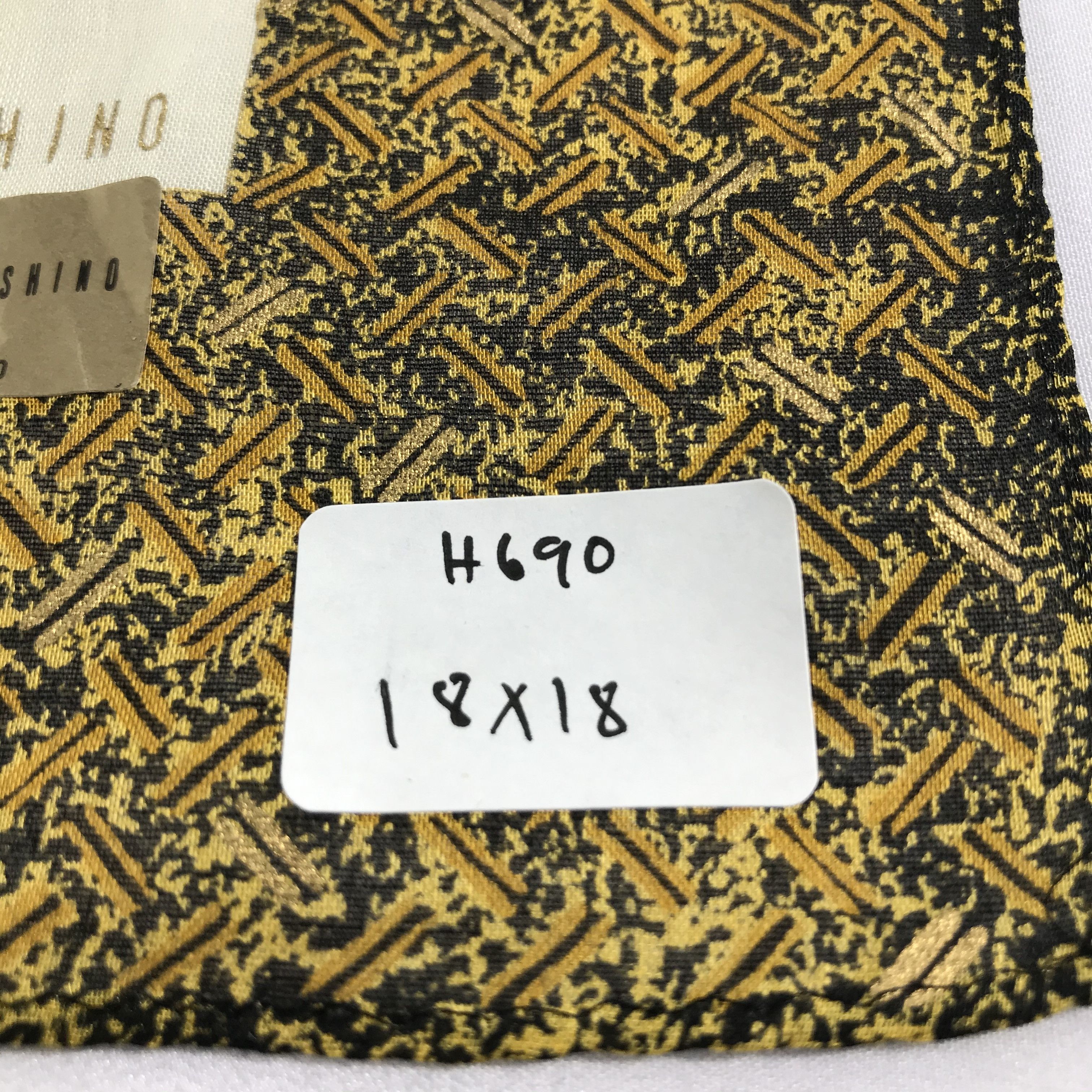 Hiroko Koshino Homme Hiroko Koshino Handkerchief Neckerchief Bandana H690 Size ONE SIZE - 7 Thumbnail