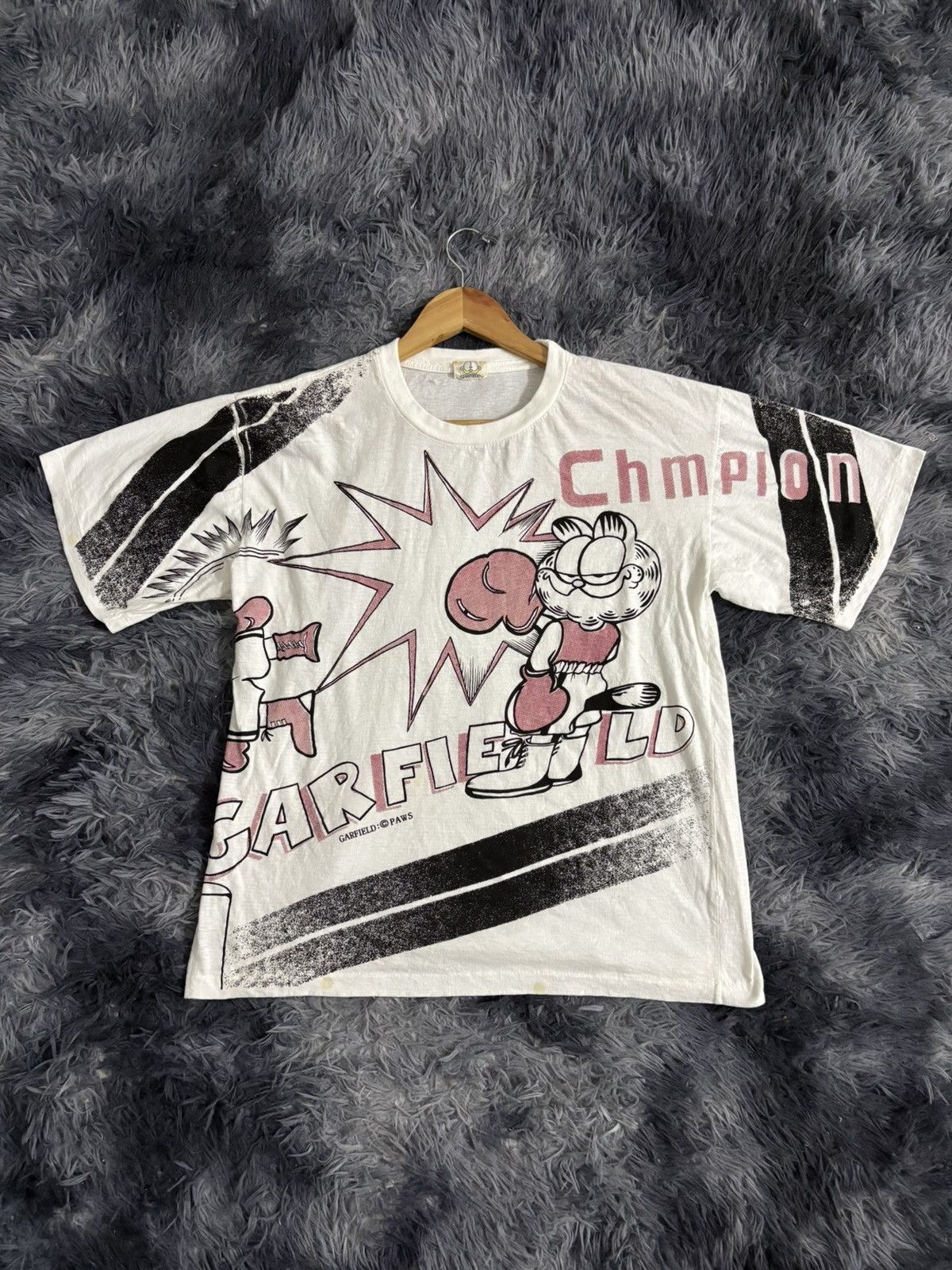 Vintage 🔥HOT🔥VINTAGE 70's GARFILED OVP Size US L / EU 52-54 / 3 - 1 Thumbnail