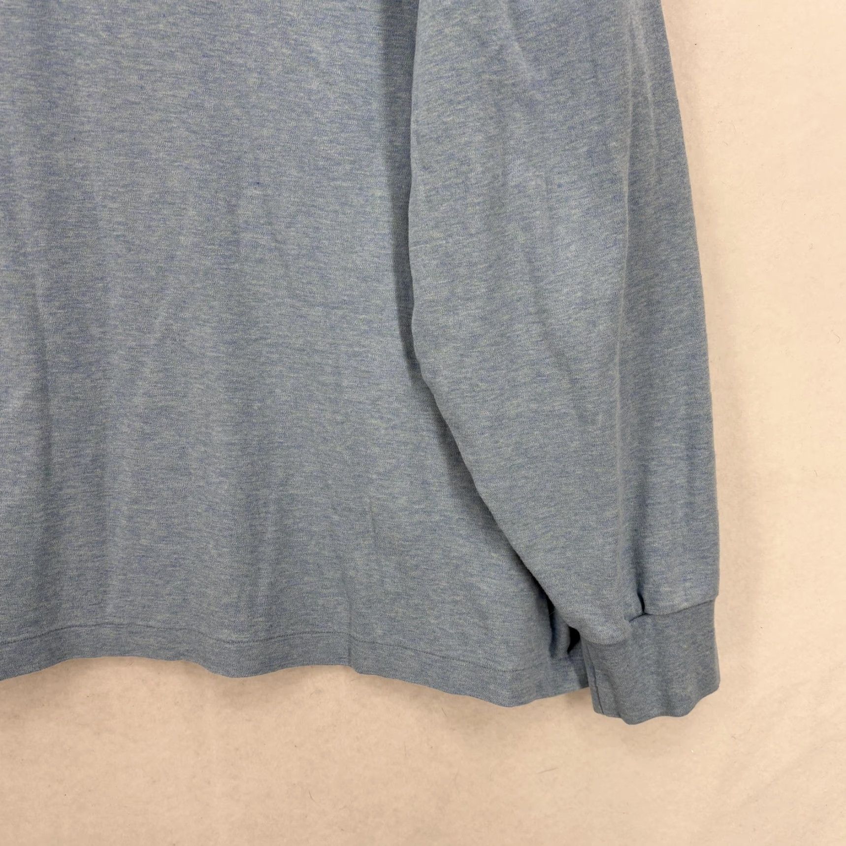Polo Ralph Lauren Polo Ralph Lauren Polo Shirt Mens Big 2X Blue Long Sleeve Cotton Polo Shirt Big & Tall Mens Blue Polo Shirt Size US XXL / EU 58 / 5 - 3 Thumbnail