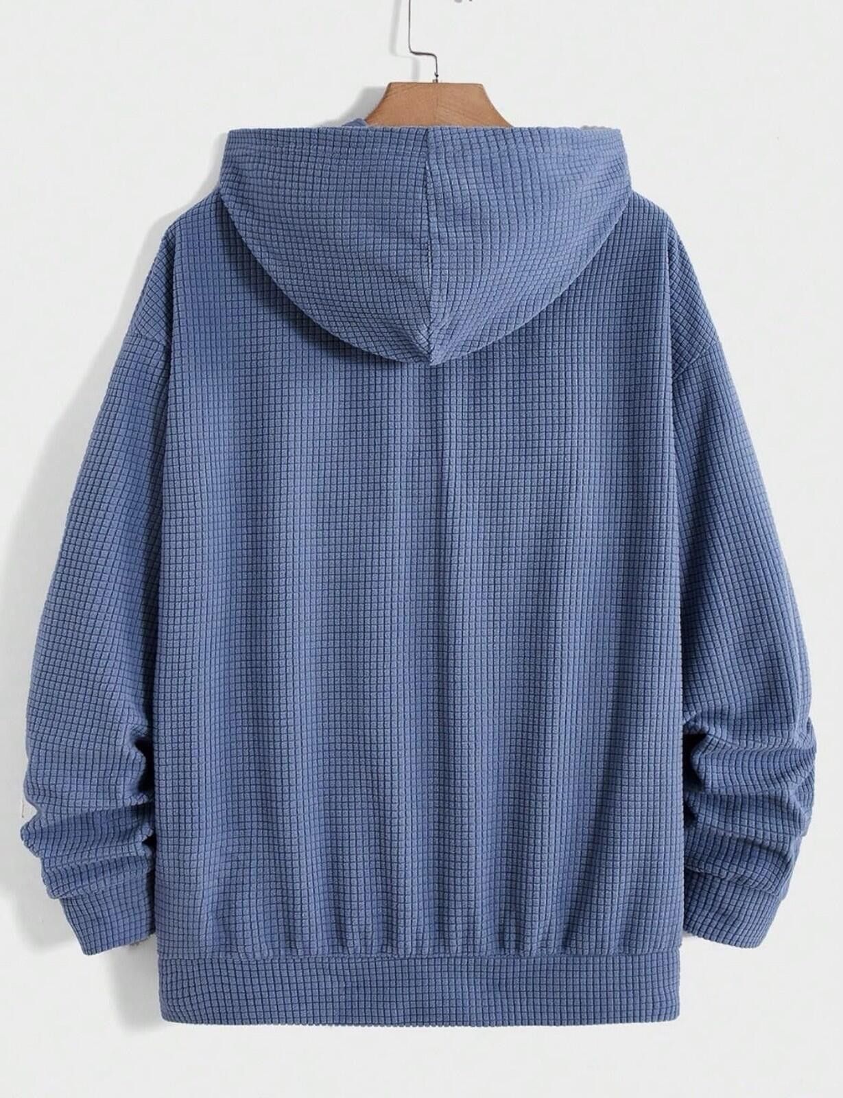 The Unbranded Brand Mens Letter Graphic Print Hoodie Pocket Pullover Top EST:XL Size US XL / EU 56 / 4 - 5 Thumbnail