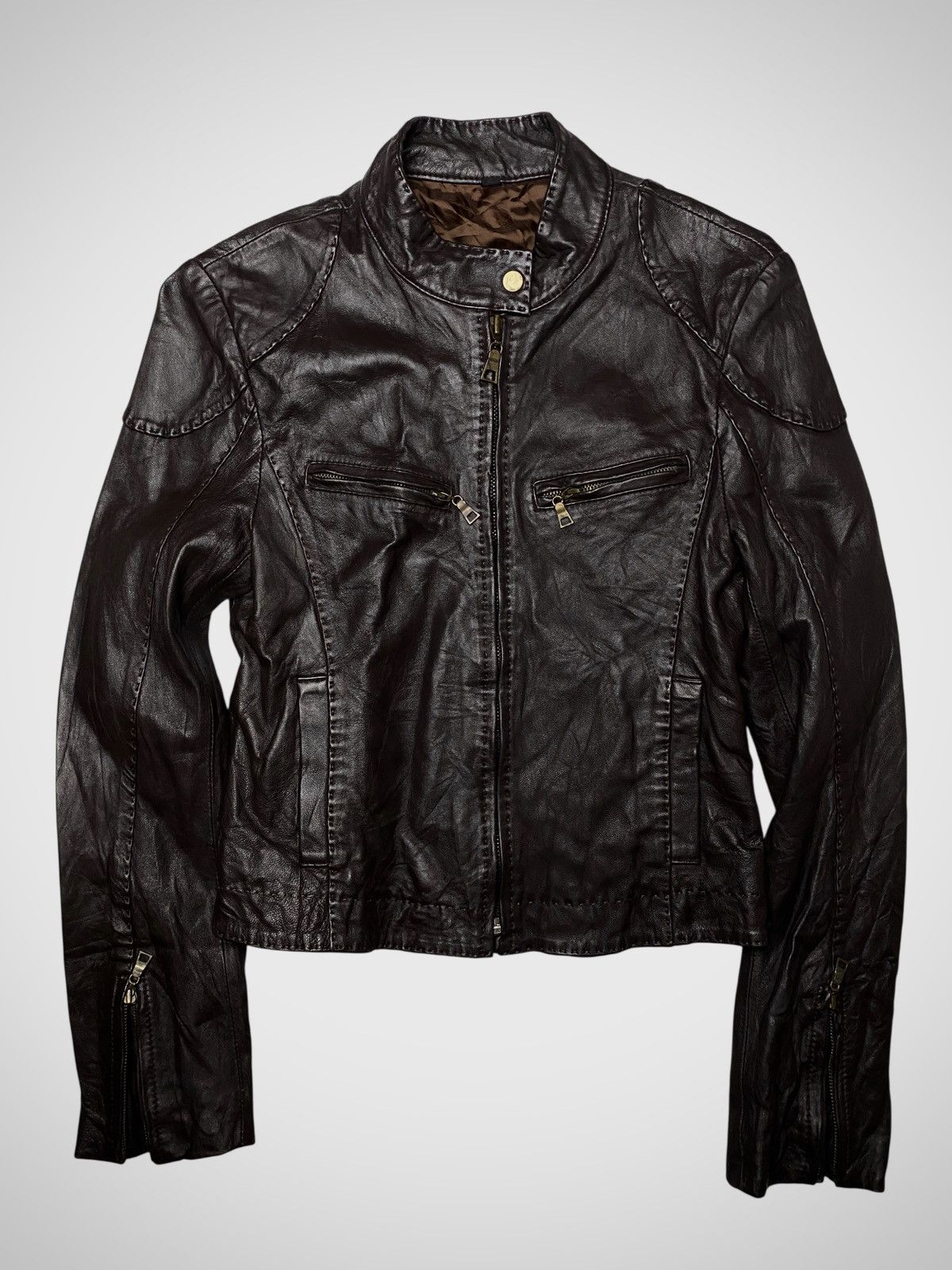 Ekam × Japanese Brand EKAM 034 by KANYA MIKI - LAMB LEATHER HOODED