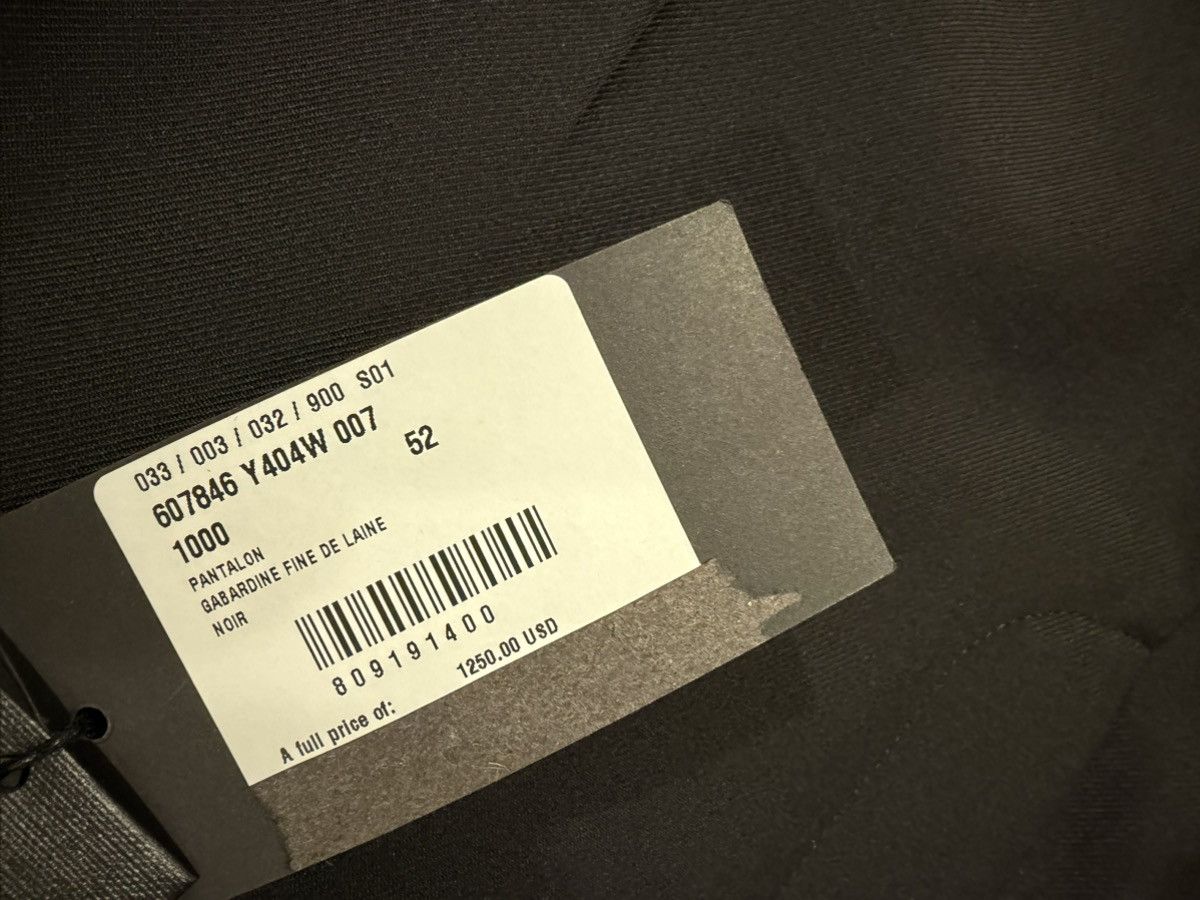 Saint Laurent Paris Saint laurent mens 2023 textured dress pants. 52/36. $1950 Size US 36 / EU 52 - 4 Thumbnail