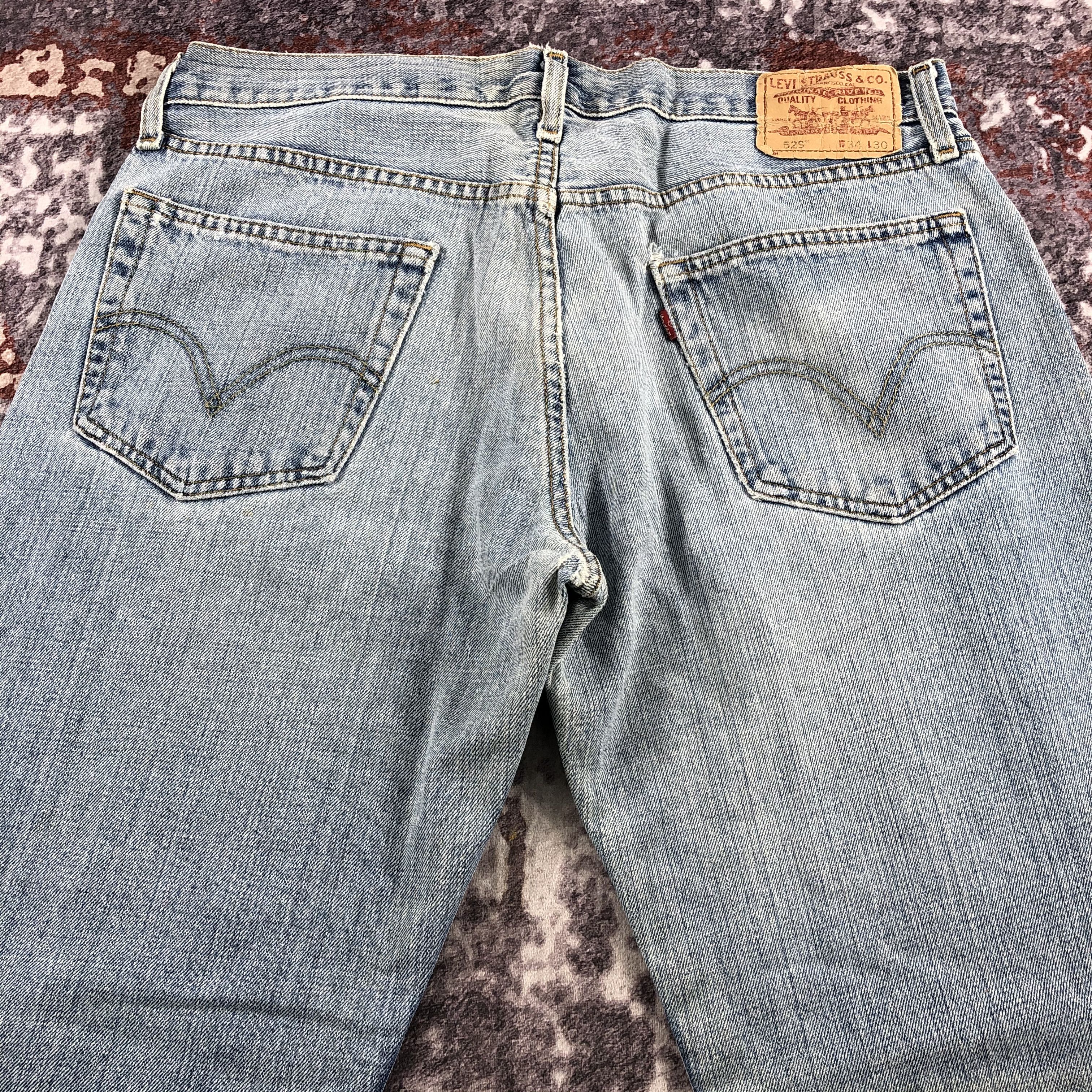 Levi's × Vintage Vintage Light Wash Levis 529 Jeans-JM2438 Size US 36 / EU 52 - 5 Thumbnail