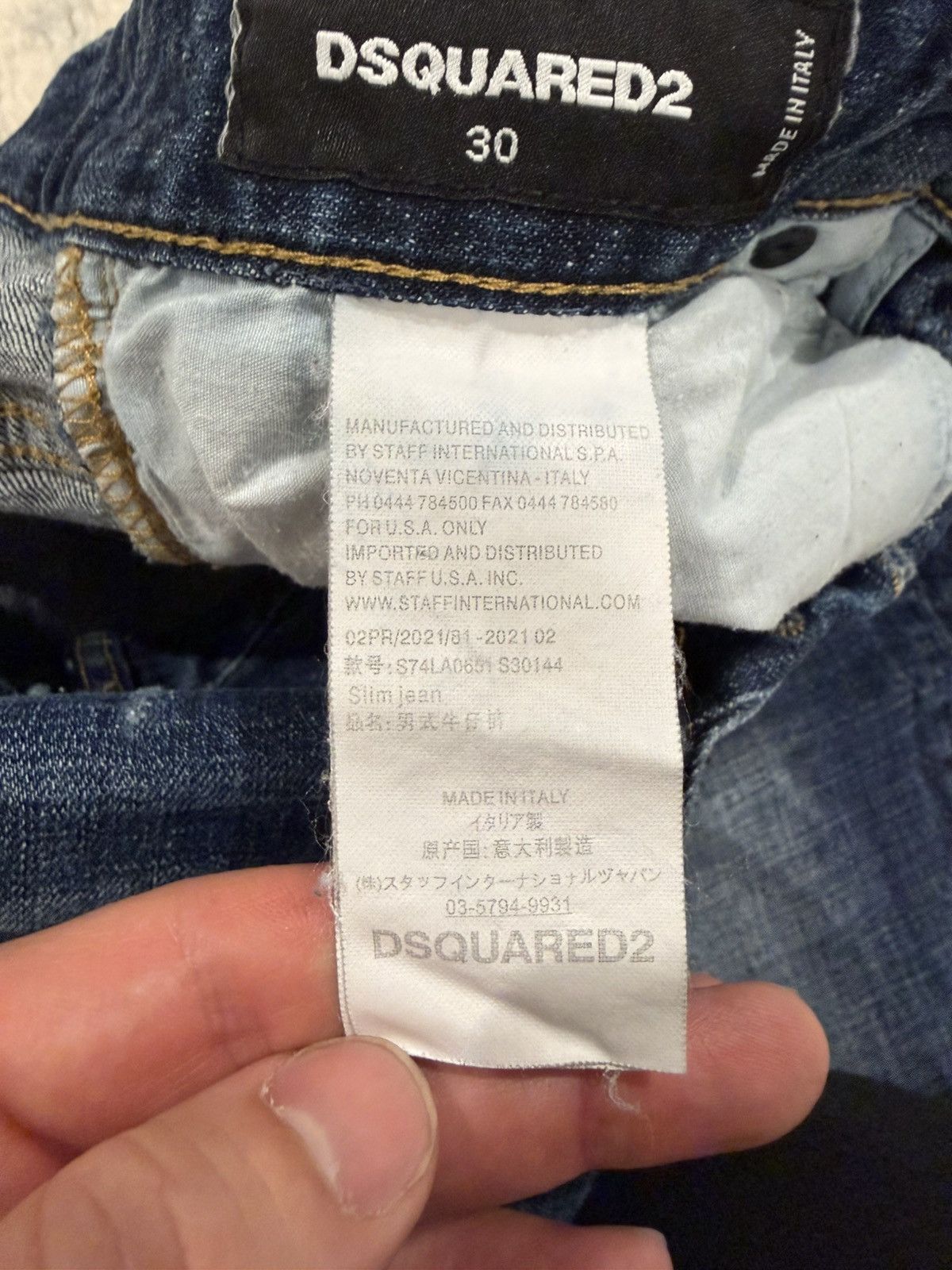 Dsquared2 Dsquared2 slim fit jeans Size US 30 / EU 46 - 4 Thumbnail