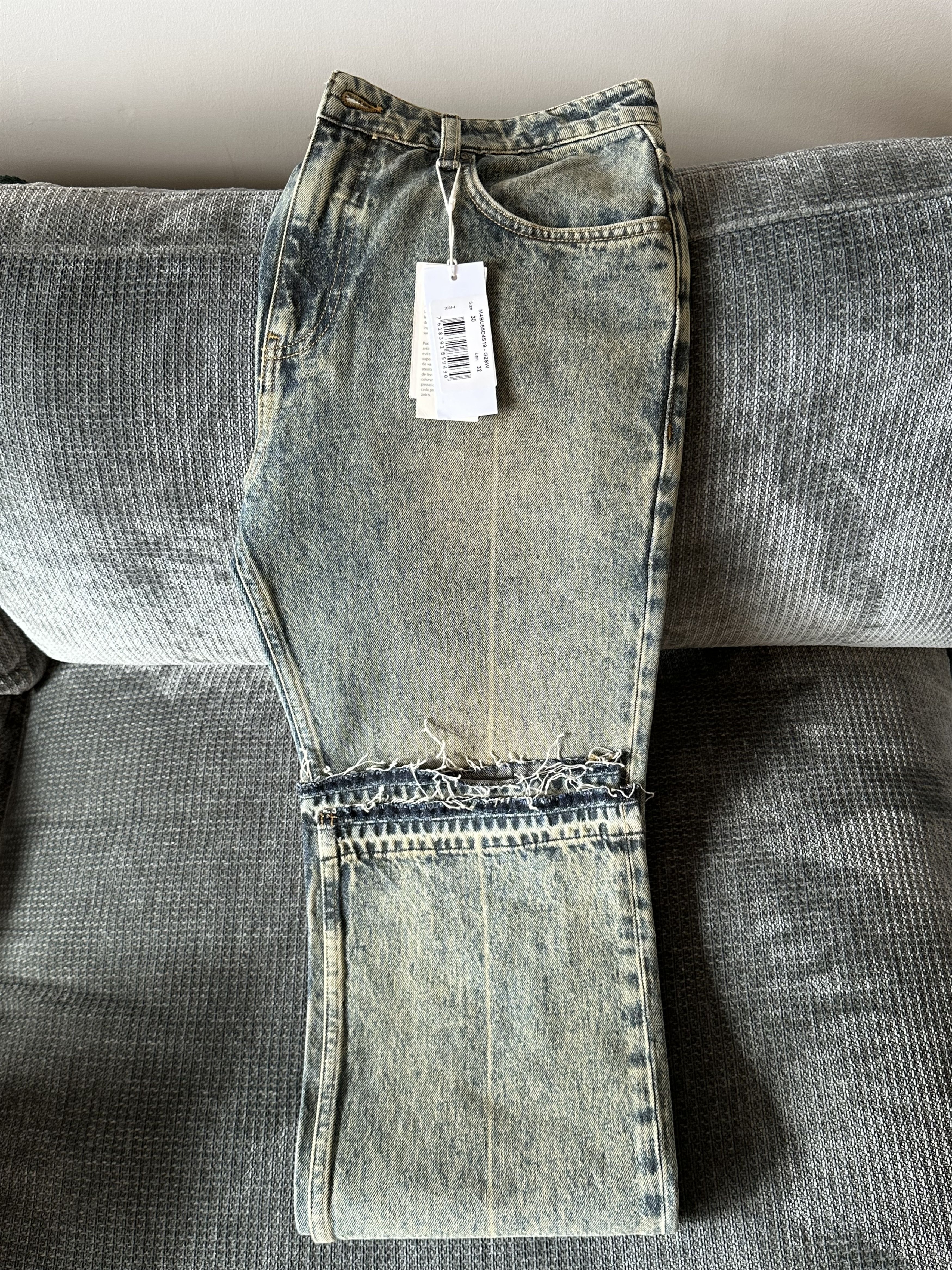 Guess Guess USA Blue Vintage Wash Jeans Size 30" / US 8 / IT 44 - 1 Thumbnail