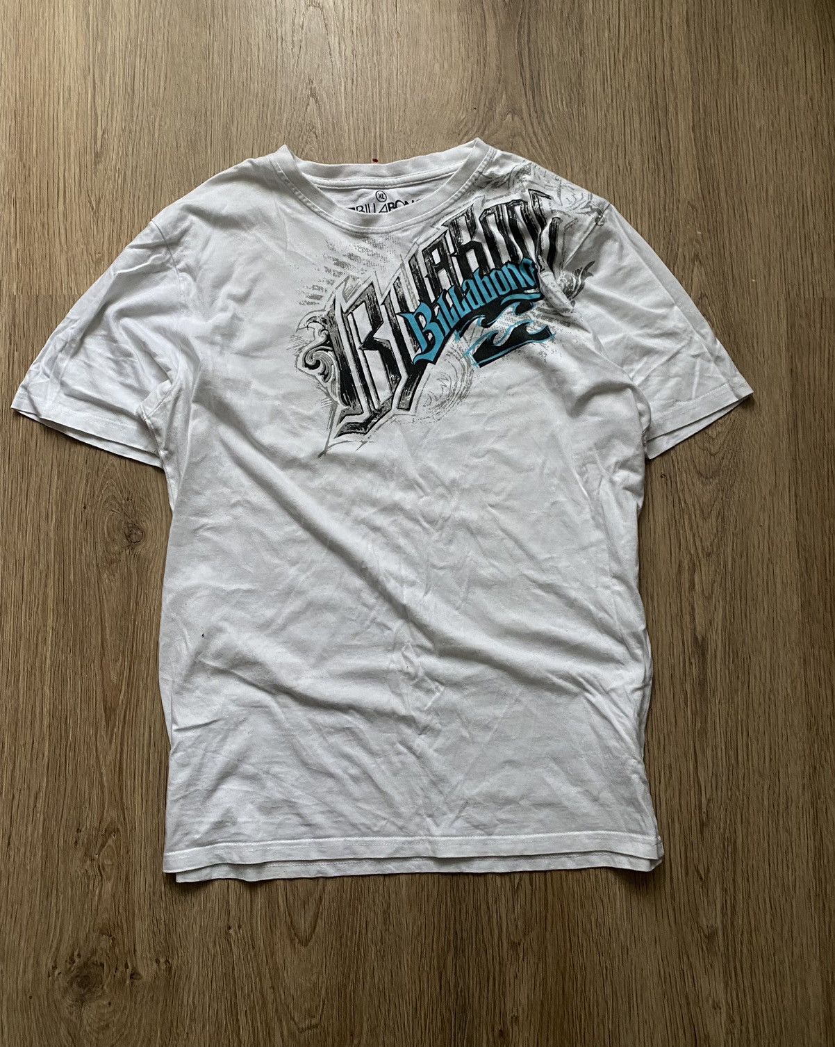 Billabong × Tapout Crazy vintage y2k BILLABONG skulls t shirt grunge skater Size US L / EU 52-54 / 3 - 1 Thumbnail