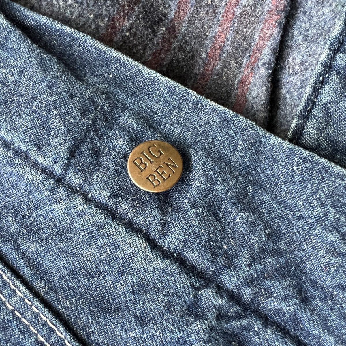 Vintage 🔥 Vintage Big Ben Blanket Denim Chore Jacket Size US L / EU 52-54 / 3 - 9 Thumbnail