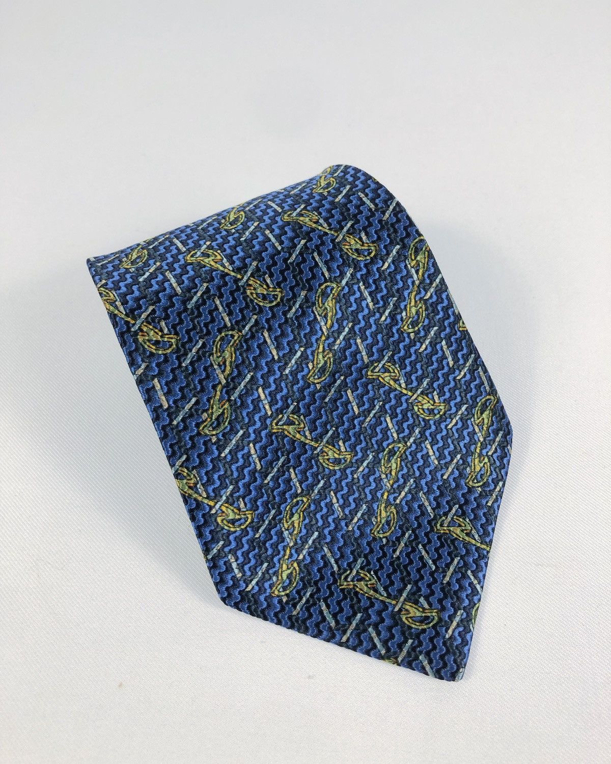 Rare Vintage Celine Paris Silk Tie Made in Spain