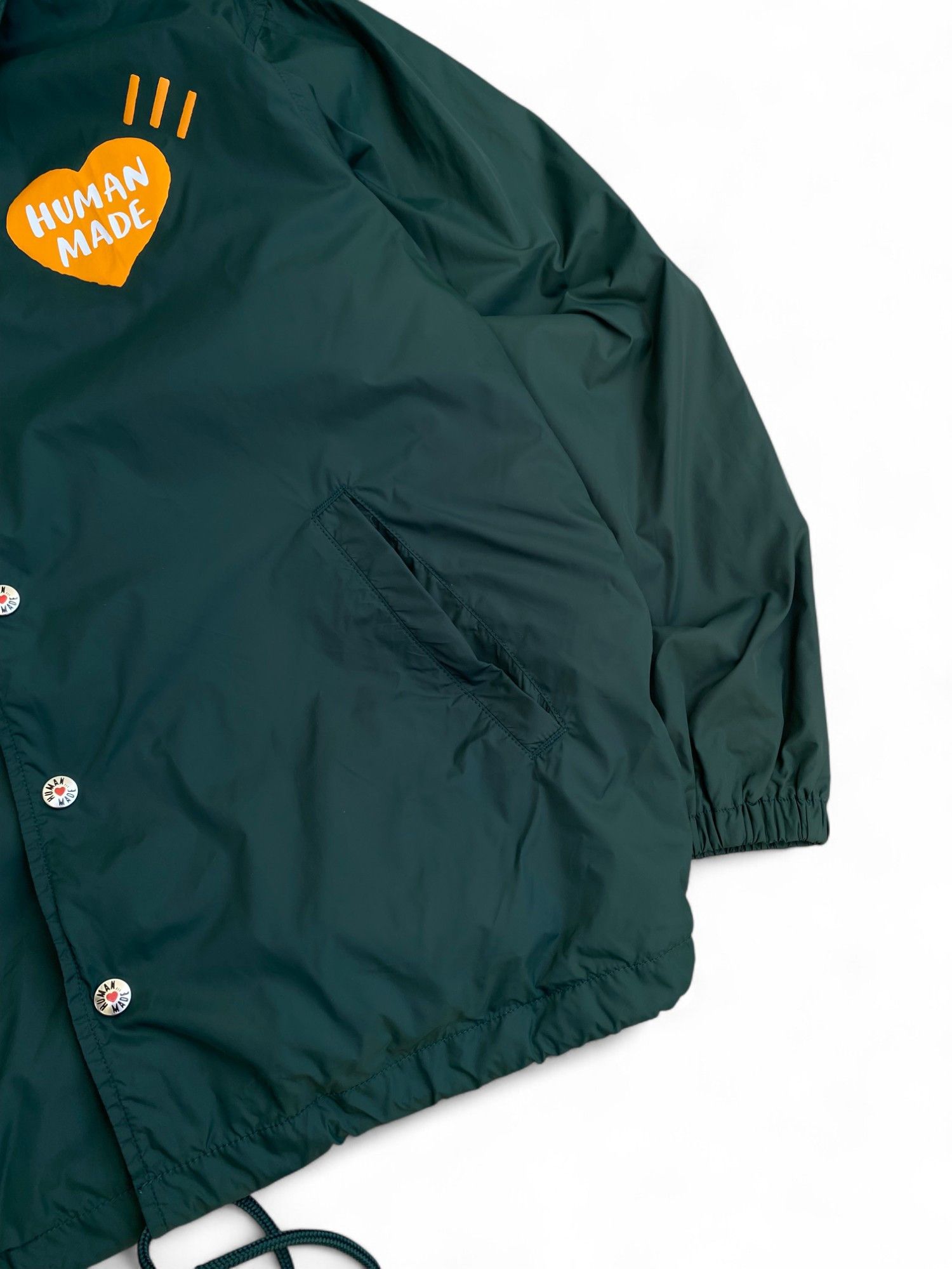 ジャケット・アウター L HUMAN MADE x Made Coach Jacket GREEN Human Made - COACH JACKET | HBX