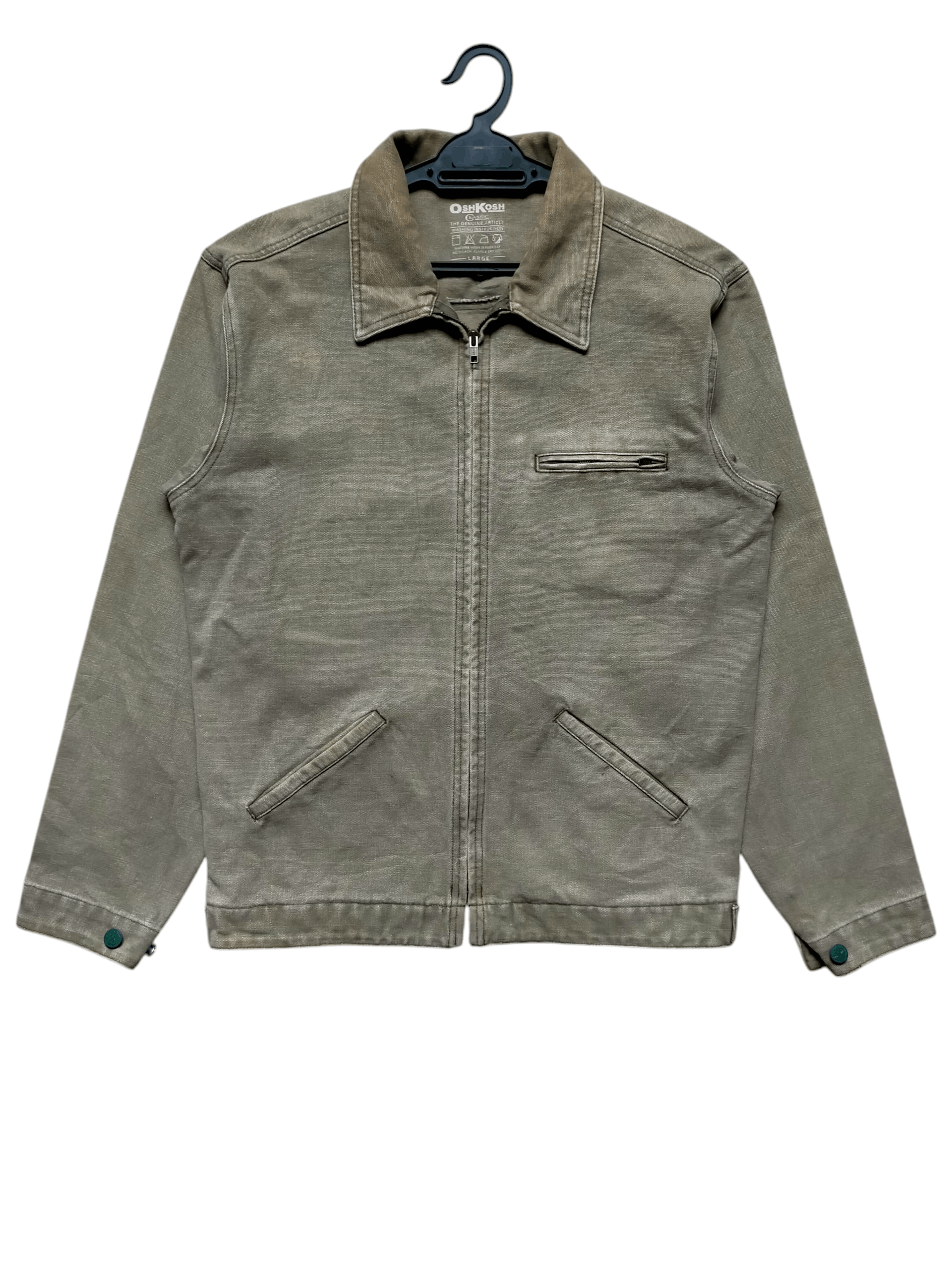 Oshkosh Vintage 90s Osh Kosh Japan Denim Jacket Size US L / EU 52-54 / 3 - 1 Thumbnail