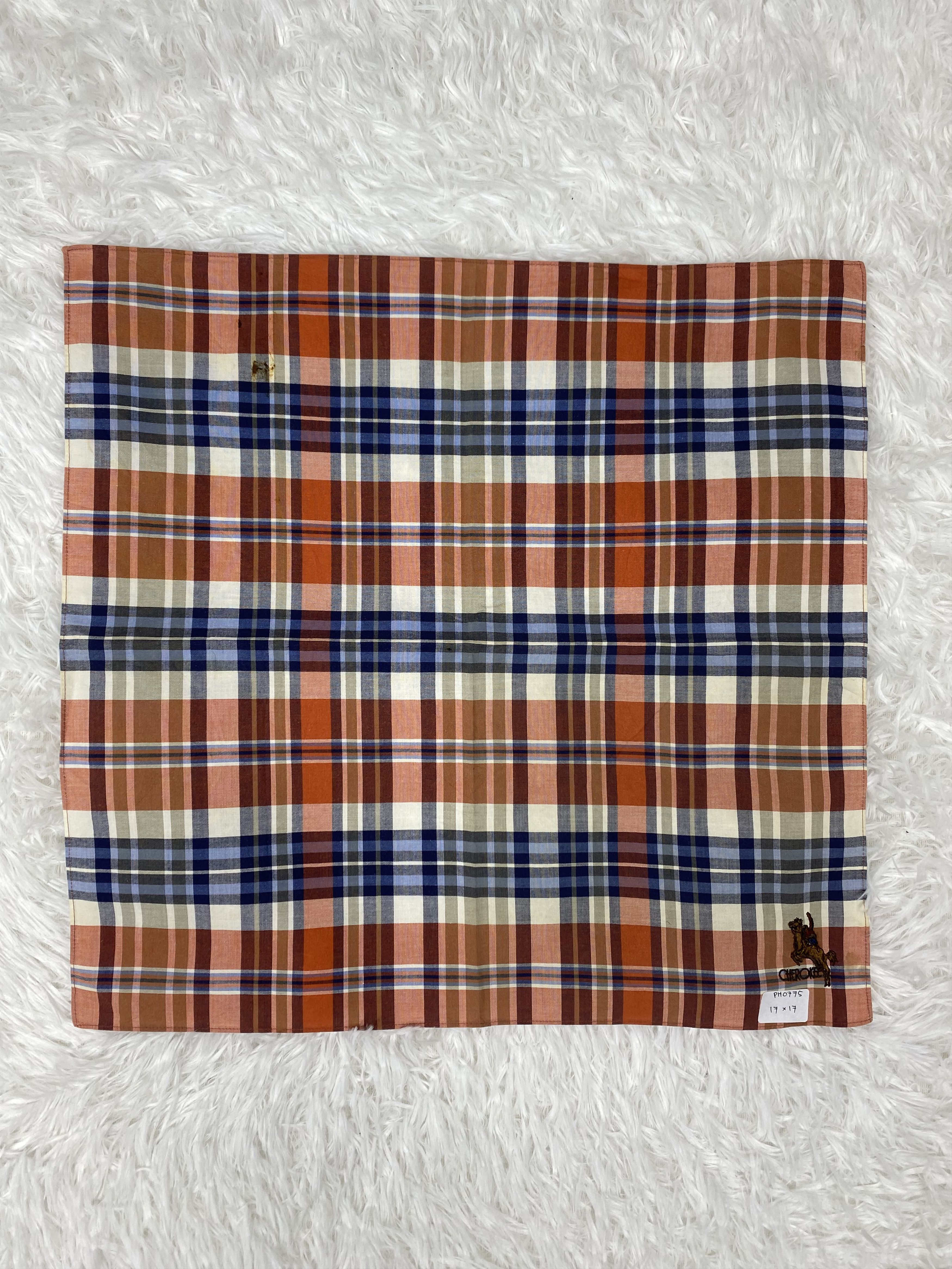 Designer × Vintage Vintage Cherokee Handkerchief Neckerchief PH0775 Size ONE SIZE - 3 Thumbnail
